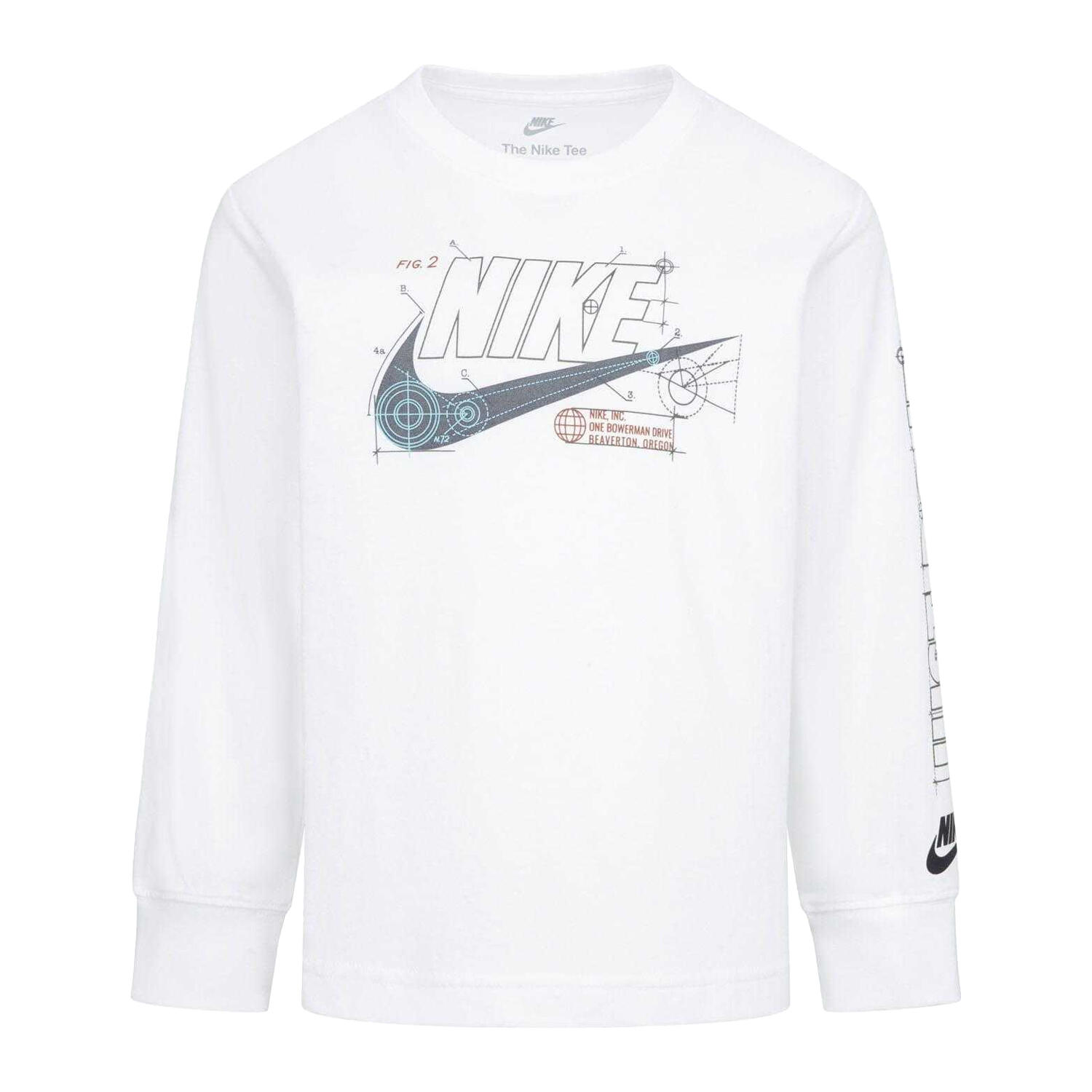 NIKE Maglietta Manica Lunga Ragazzi Nike Future Utility Bianco