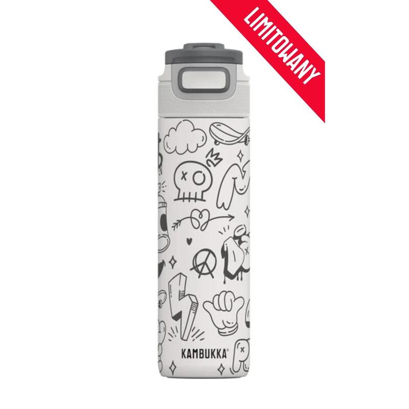 Termoláhev Turistický nerezový Elton Insulated 600 ml Street Art.