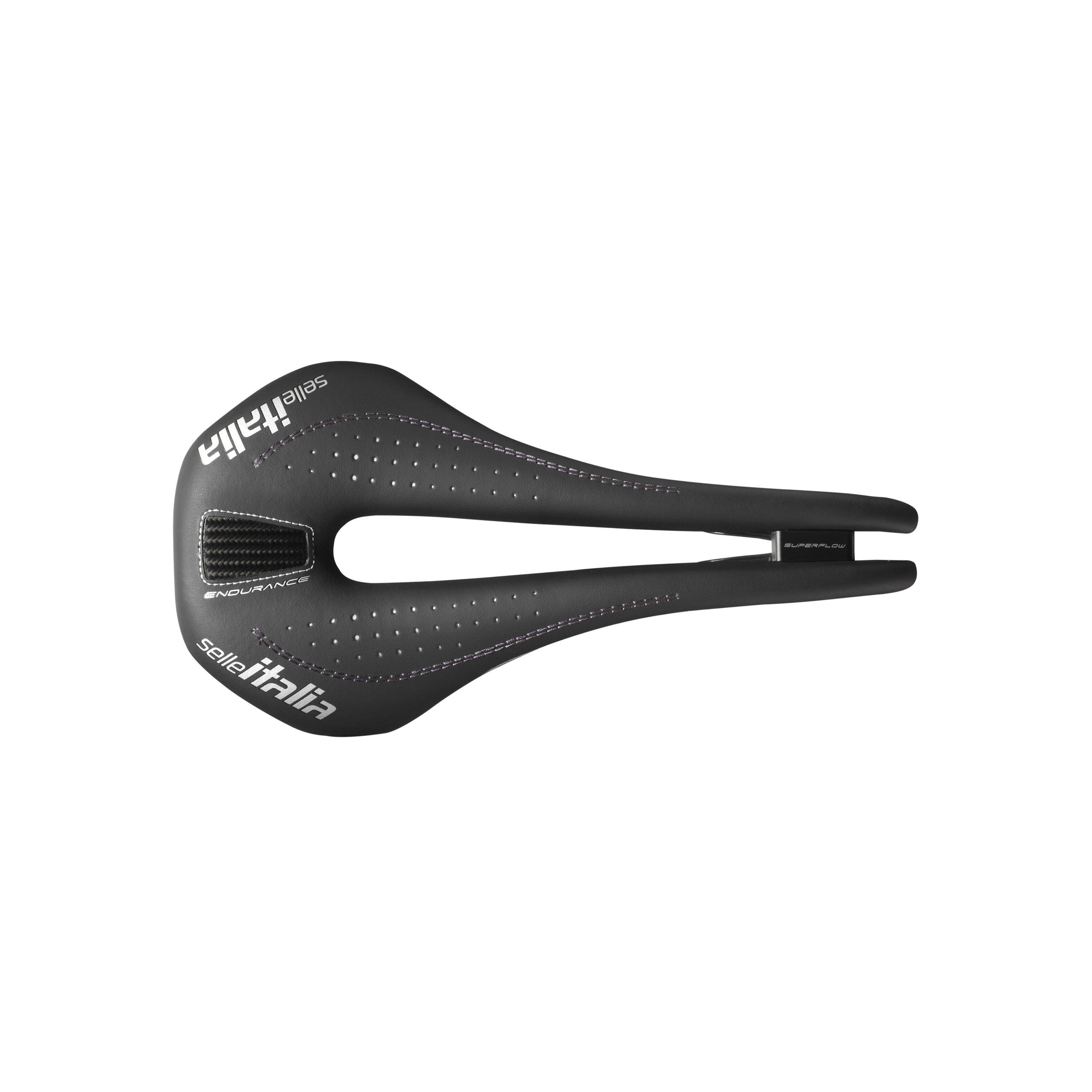 NOVUS Superflow Endurance TI zadel, zwart - L3 6/7