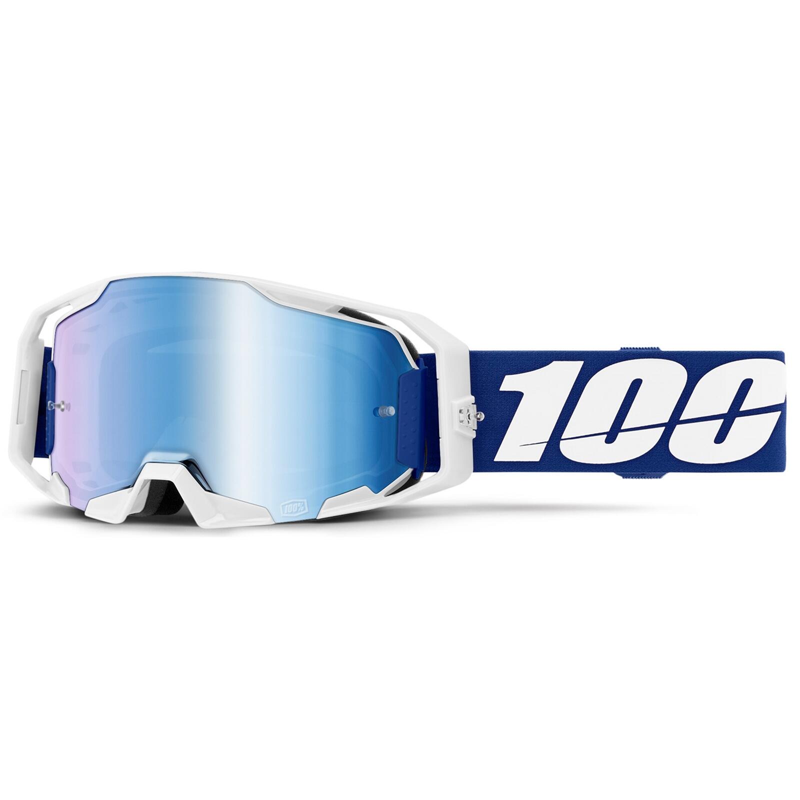 Occhiali MX Goggle ARmatic - Lenti a specchio blu