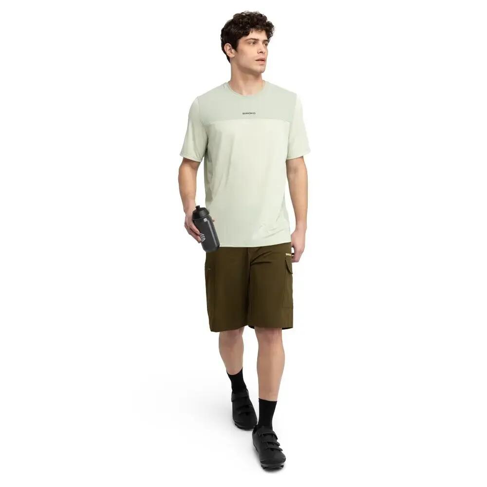 Maglia da MTB a maniche corte uomo Ciclismo MTB Berm Matcha Verde 3/6