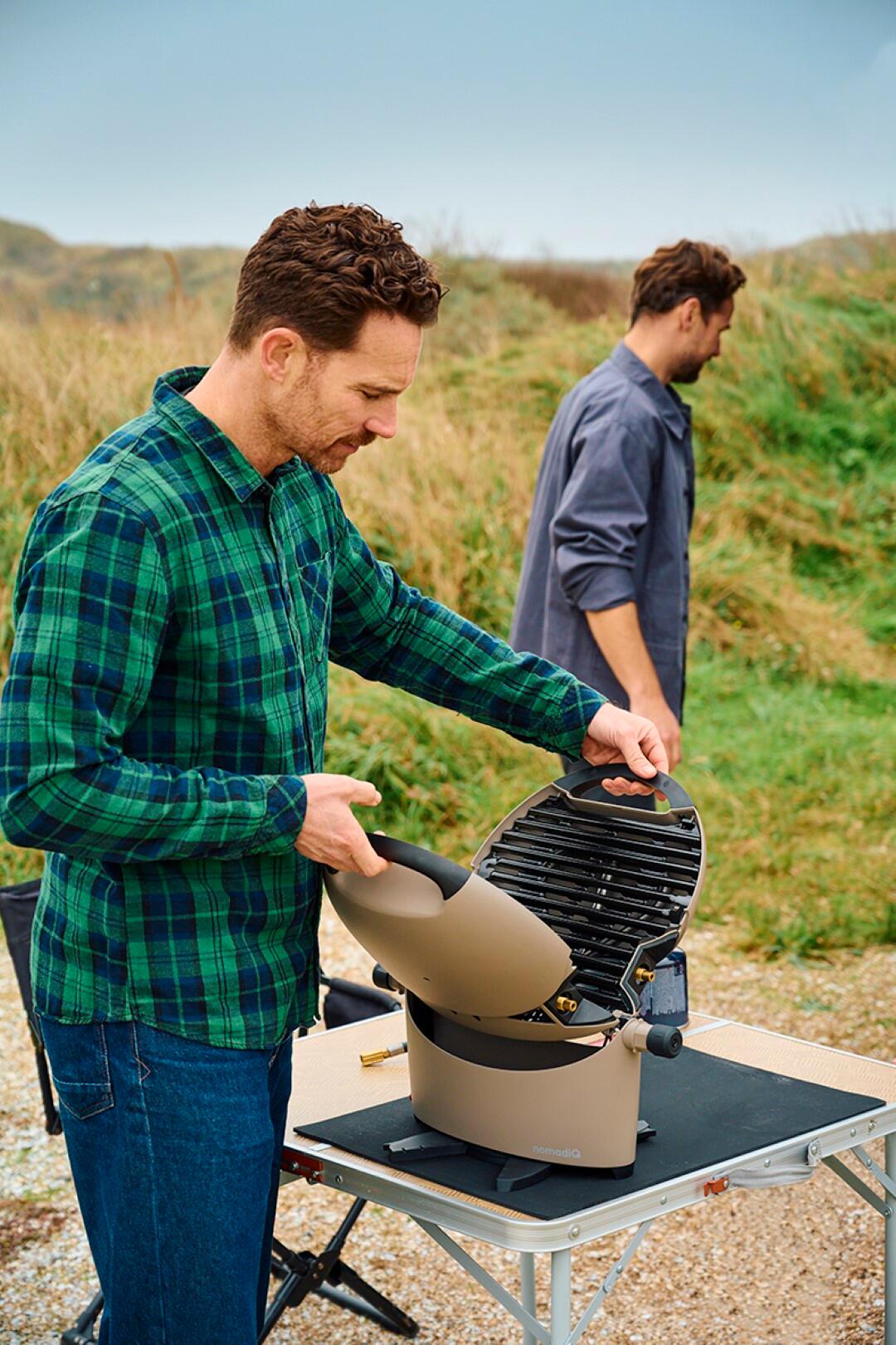 NomadiQ BBQ modèle 3.0 - Gris Urbain 6/7