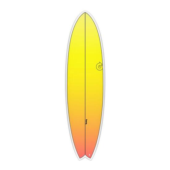 Fish Tet Retro Fade 6'10" - Vis Surfplank