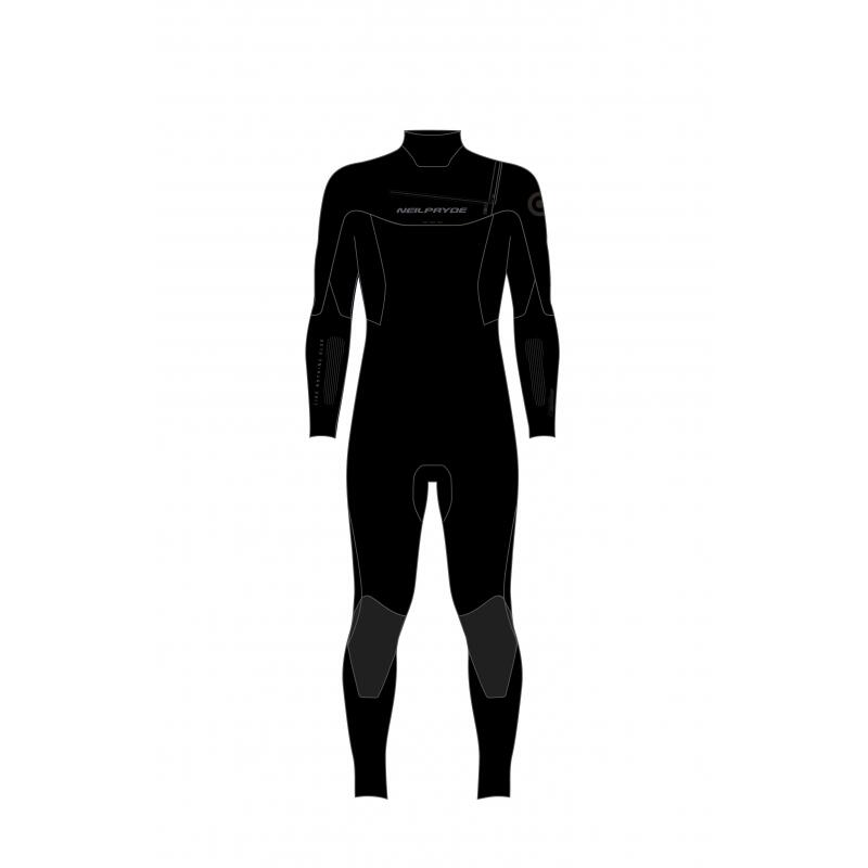 Pianka do Windsurfingu męska Neilpryde Wizard Fullsuit 5/4 BZ C2