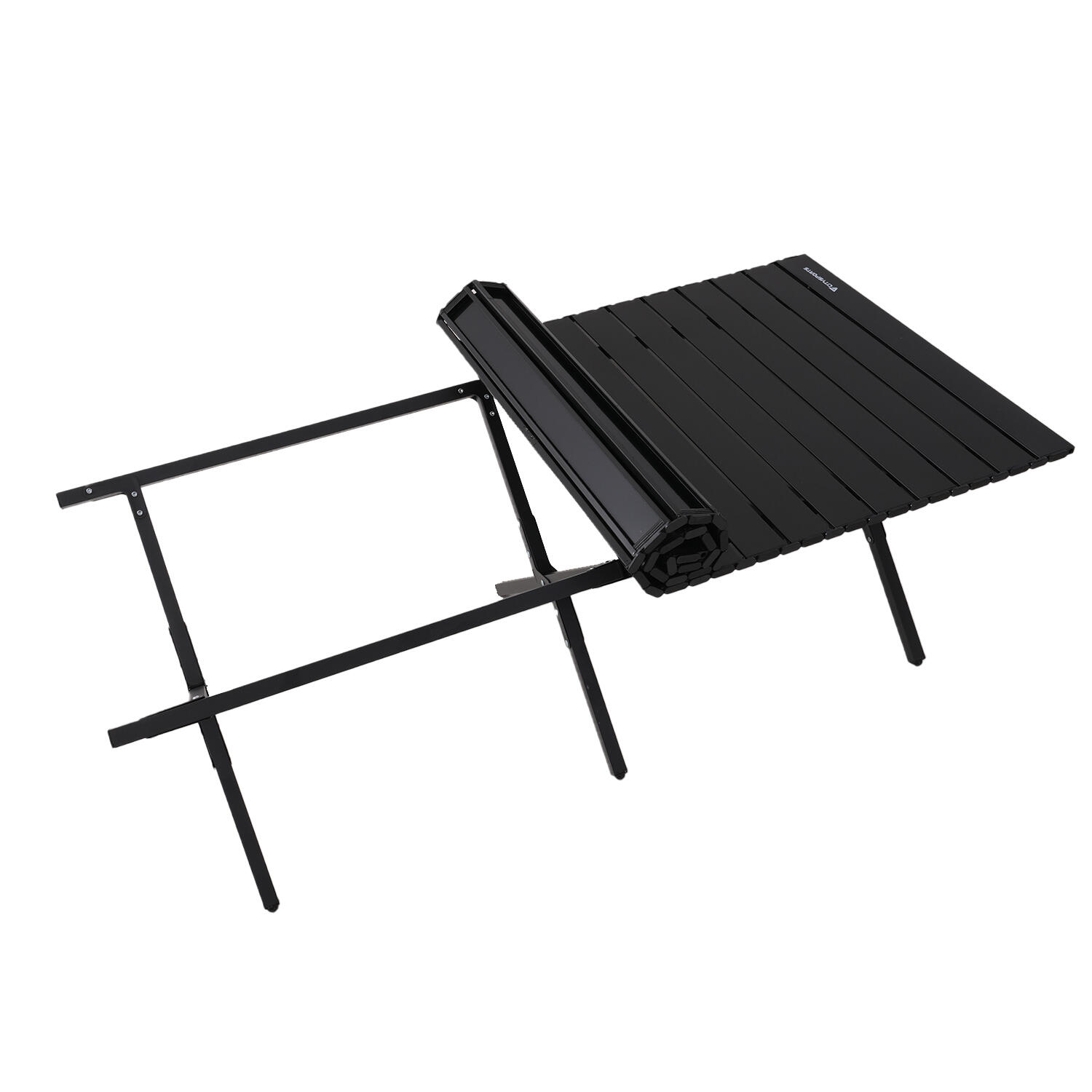 Table De Camping Pliante Et Réglable En Hauteur – Table D’Extérieur Légère En Acier Carbone, Avec Sac De Transport, Idéale Pour Pique-Nique, Plage Ou Jardin