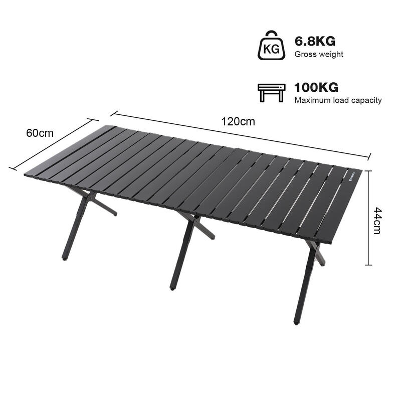 Pare-vent De Plage Femotic Arc Bleu 4-6 Personnes Double Poteau