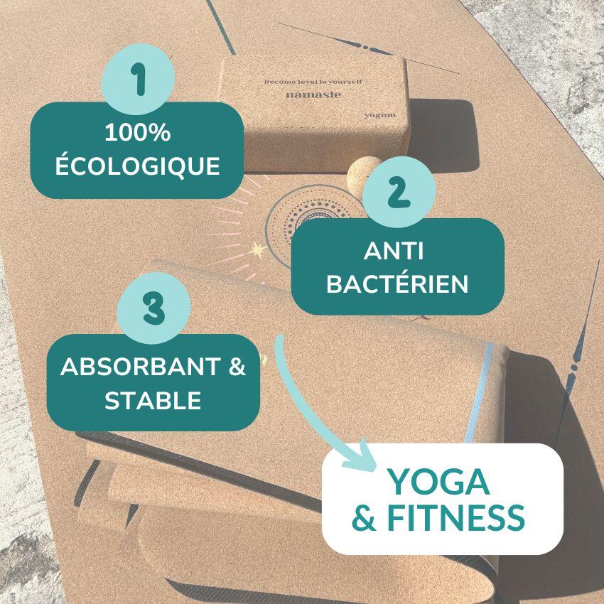 Tapis de yoga en liège Samadhi Color 3/5