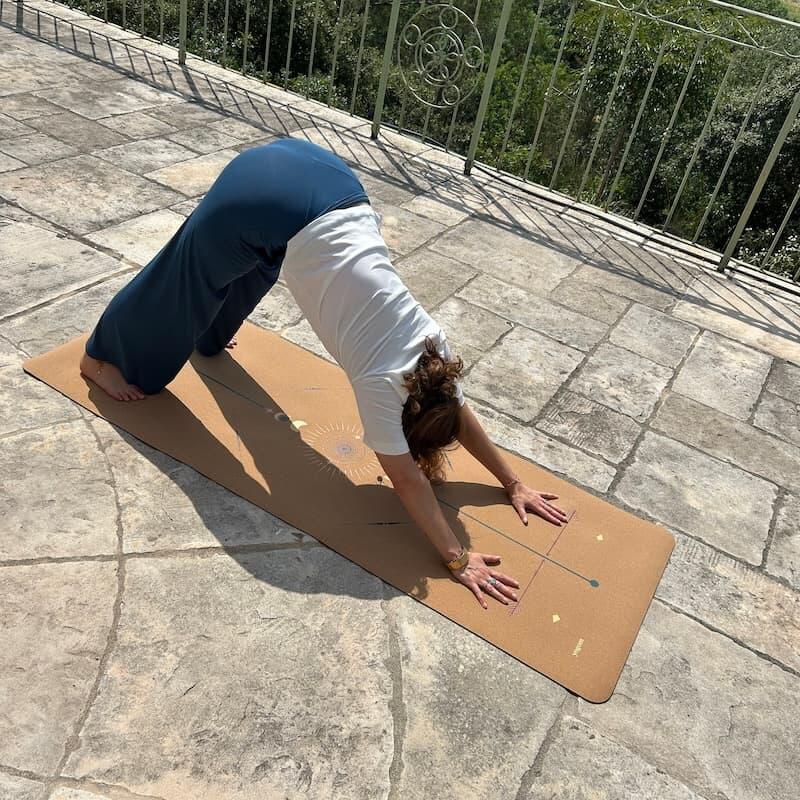 Tapis de yoga en liège Samadhi Color 5/5