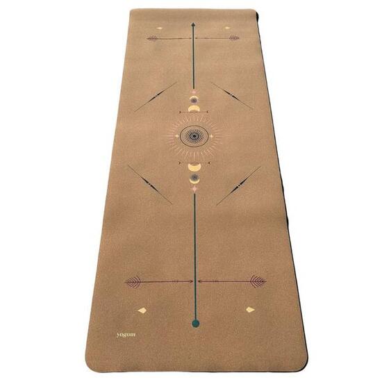 Tapis de yoga en liège Samadhi Color