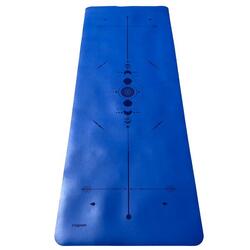 Tapis de yoga antidérapant Star Totem Bleu