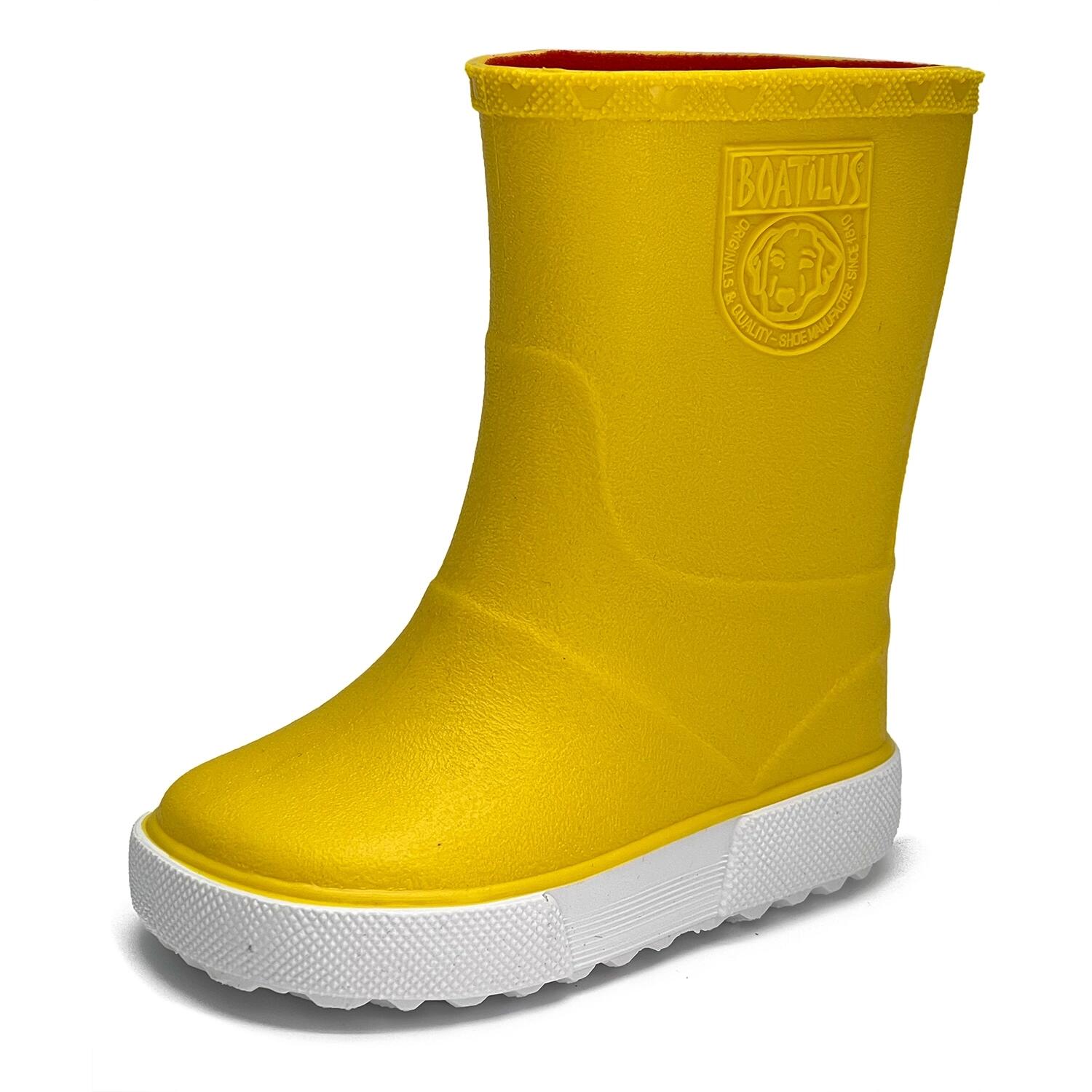 Boatilus - Boatilus Nautic Bottes En Caoutchouc Pour Enfants - Bottes ; Botillons - Jaune - 26 - Decathlon