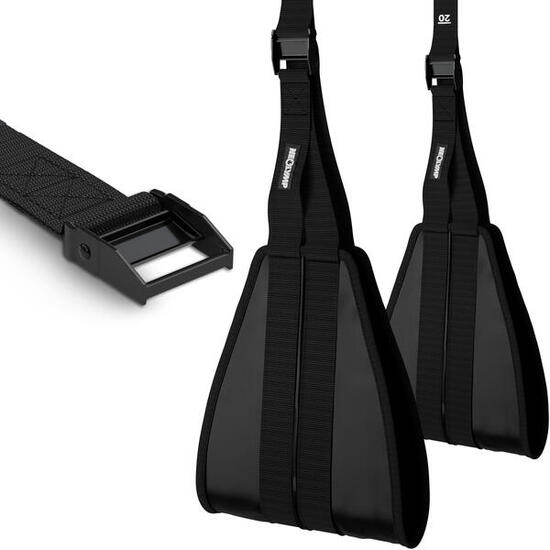 NEOLYMP Bauchmuskelschlaufen, einstellbar, bis 250 kg – Core & Sixpack Training