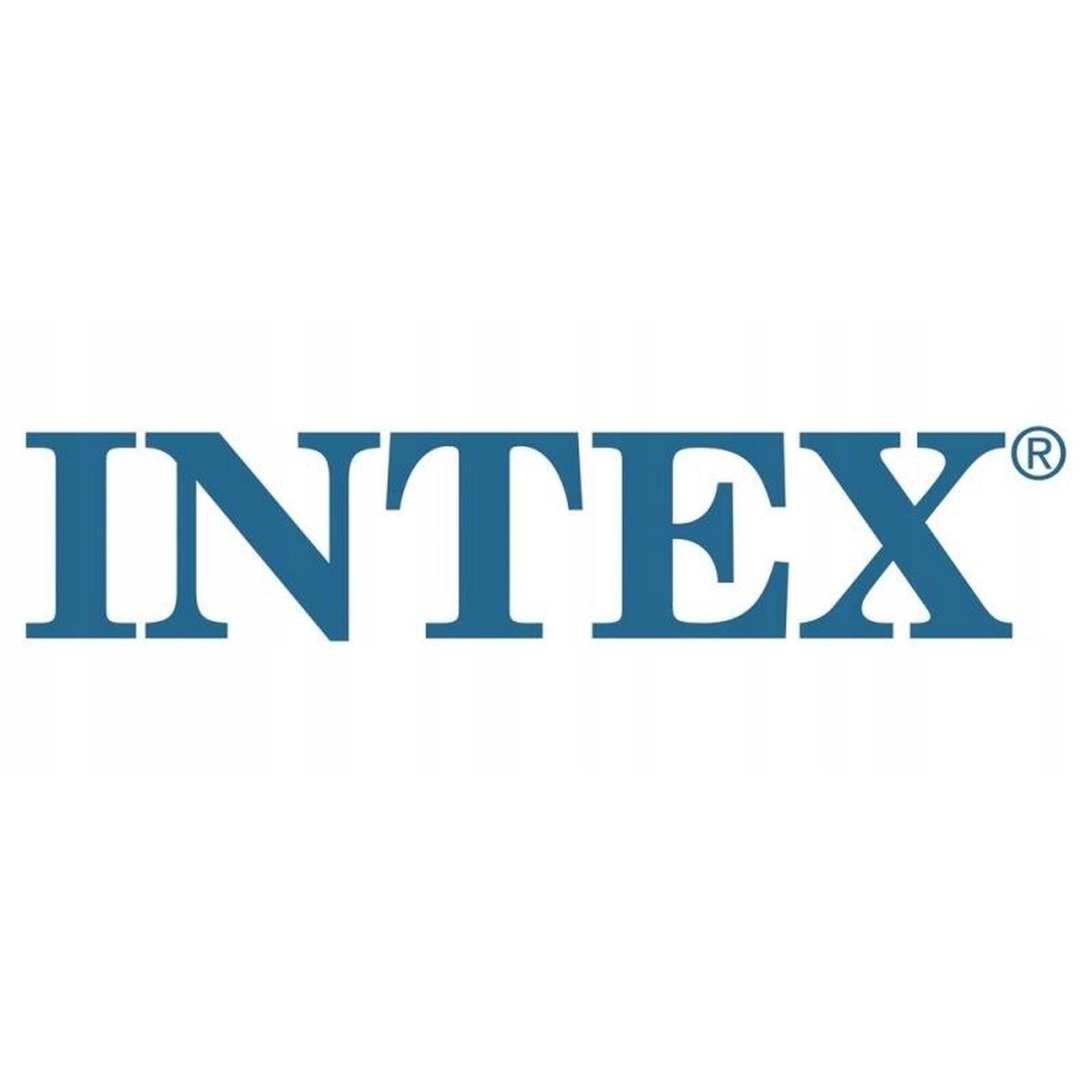 Saltea gonflabilă Intex Classic Downy pat confortabil outdoor