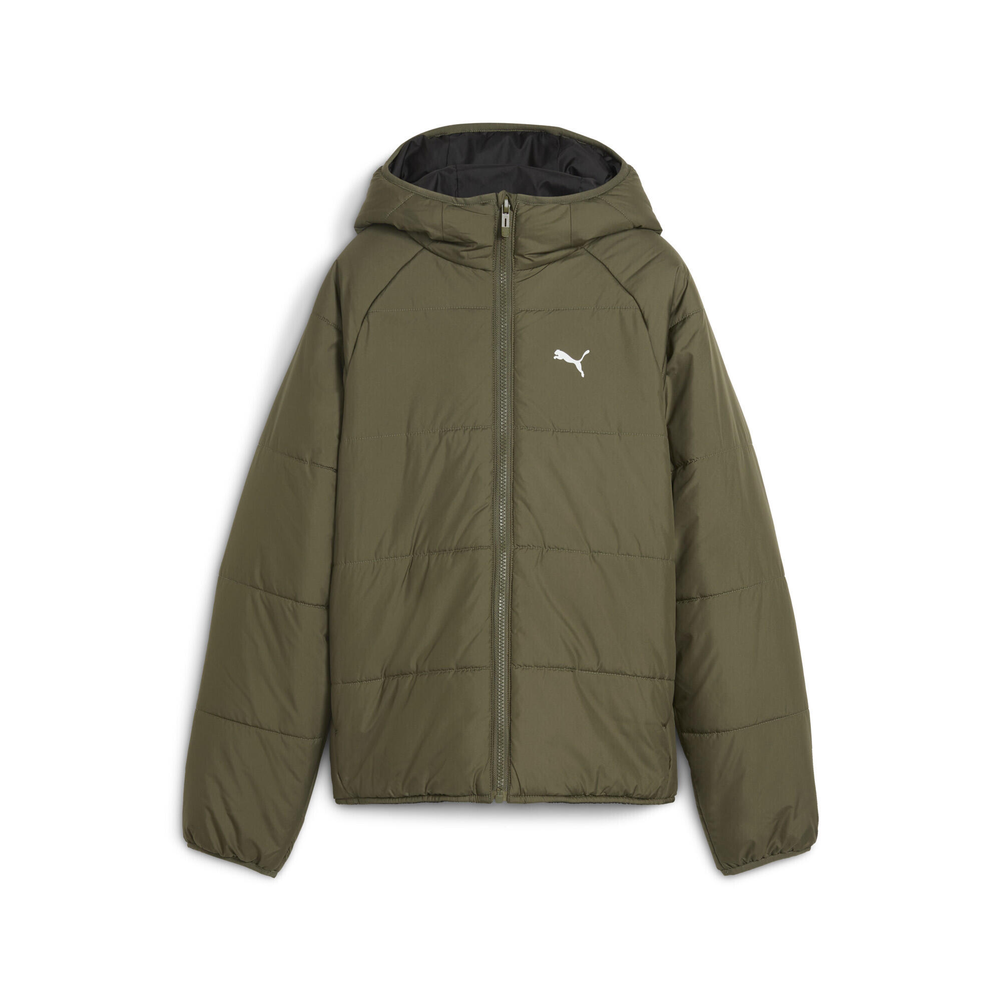 Puma - Veste Polaire Réversible Enfant Et Adolescent Puma - Doudoune Synthétique - Vert - Decathlon