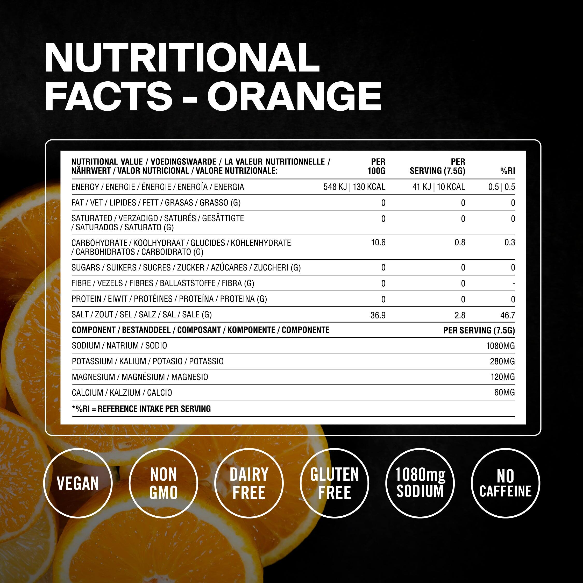 Electrolytes Styrkr SLT Orange (x30) 5/5