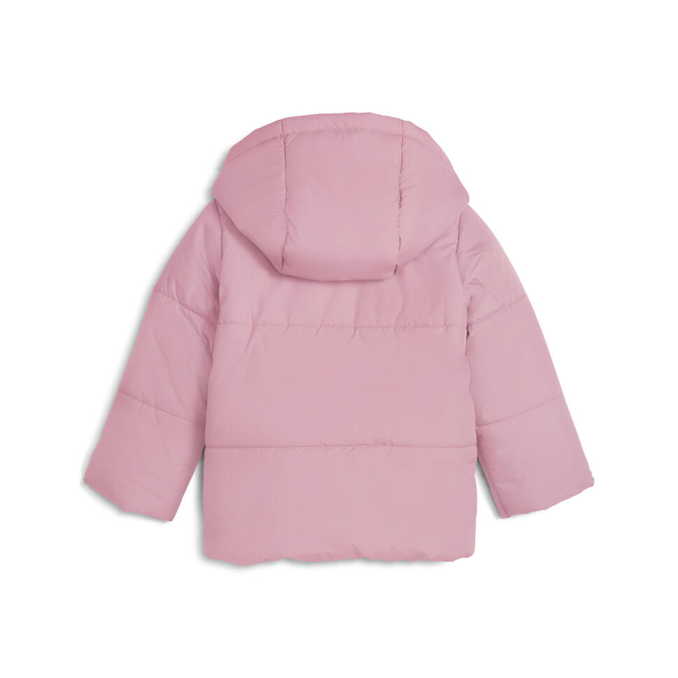 Kurtka ocieplana dla małych dzieci Minicats z kapturem PUMA Poised Pink