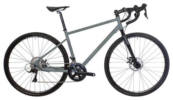 FLUIDE Gravel Bike Fluide Shimano Sora 9v Grau / Schwarz
