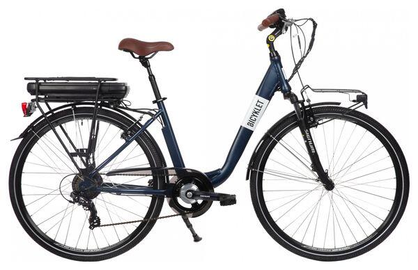 BICYKLET Bicyklet Claude Bicicletta elettrica da città Shimano Tourney 7S 500 Wh 700mm Bl
