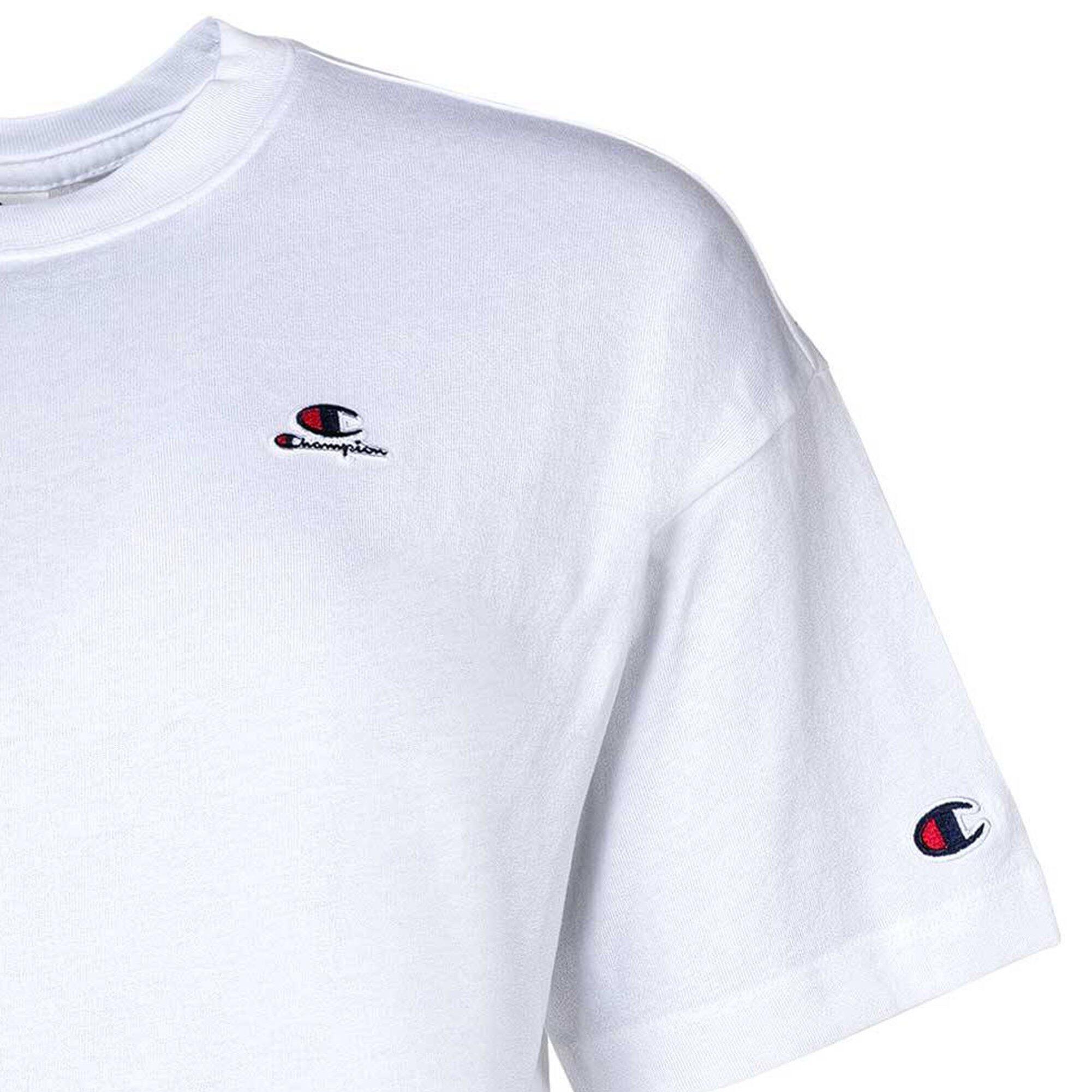 T-Shirt Damen 1er Pack Locker sitzend-CML Champion Logo 3/4