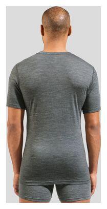 Koszulka męska ODLO Merino 160 BL Top - 100% wełna merino, krótki rękaw