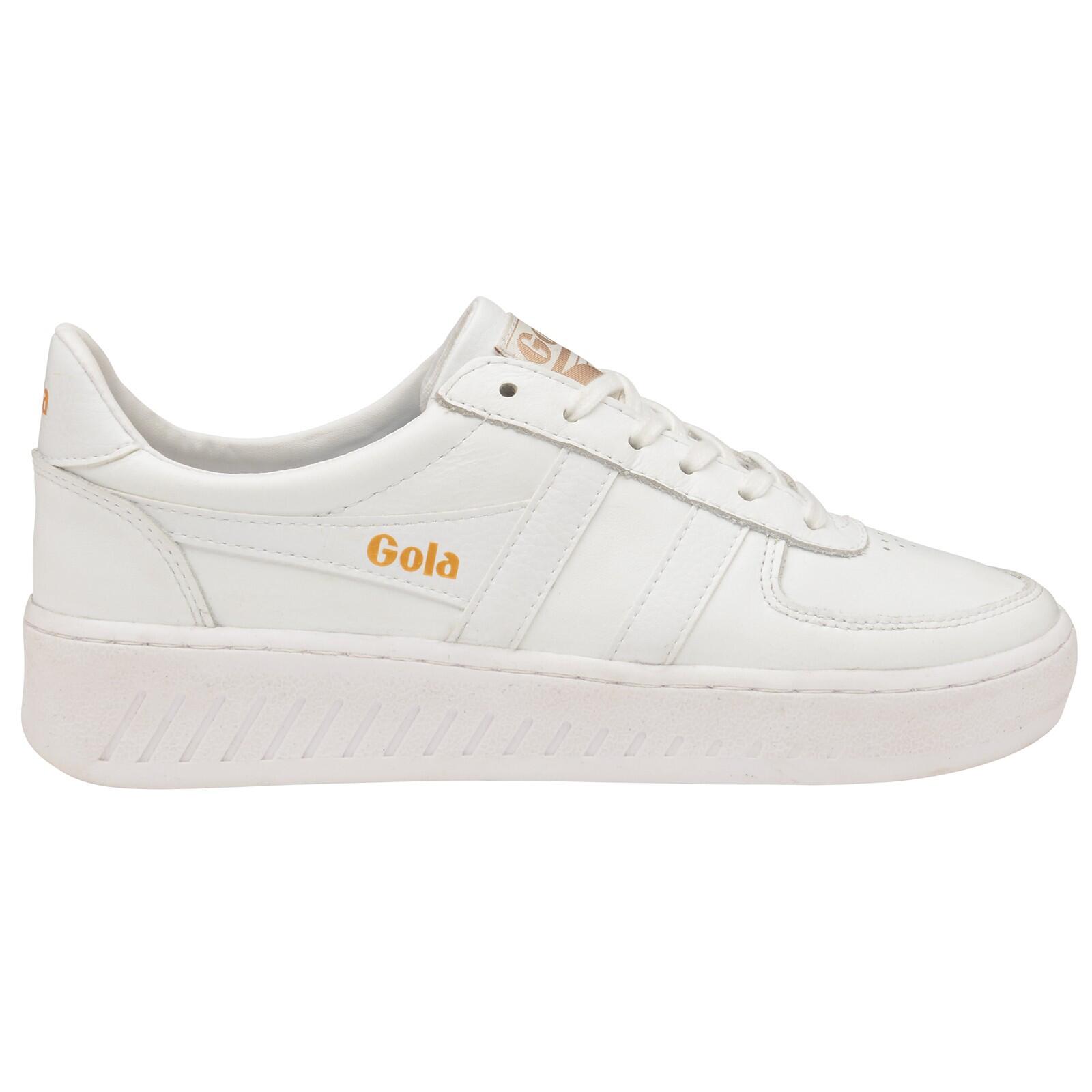 Baskets Femme Baskets Gola GOLA GRANDSLAM LEATHER Blanc Blanc Gola 2/7