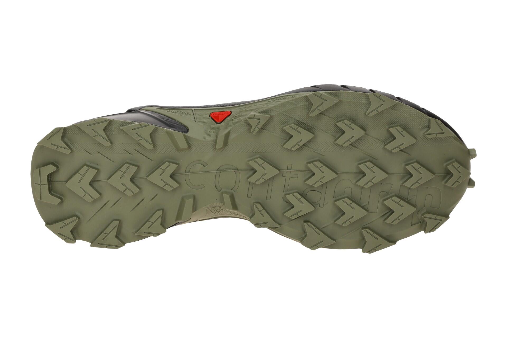 Salomon Alphacross 5 GTX Schuhe grün olive GORE-TEX 473103 7/7