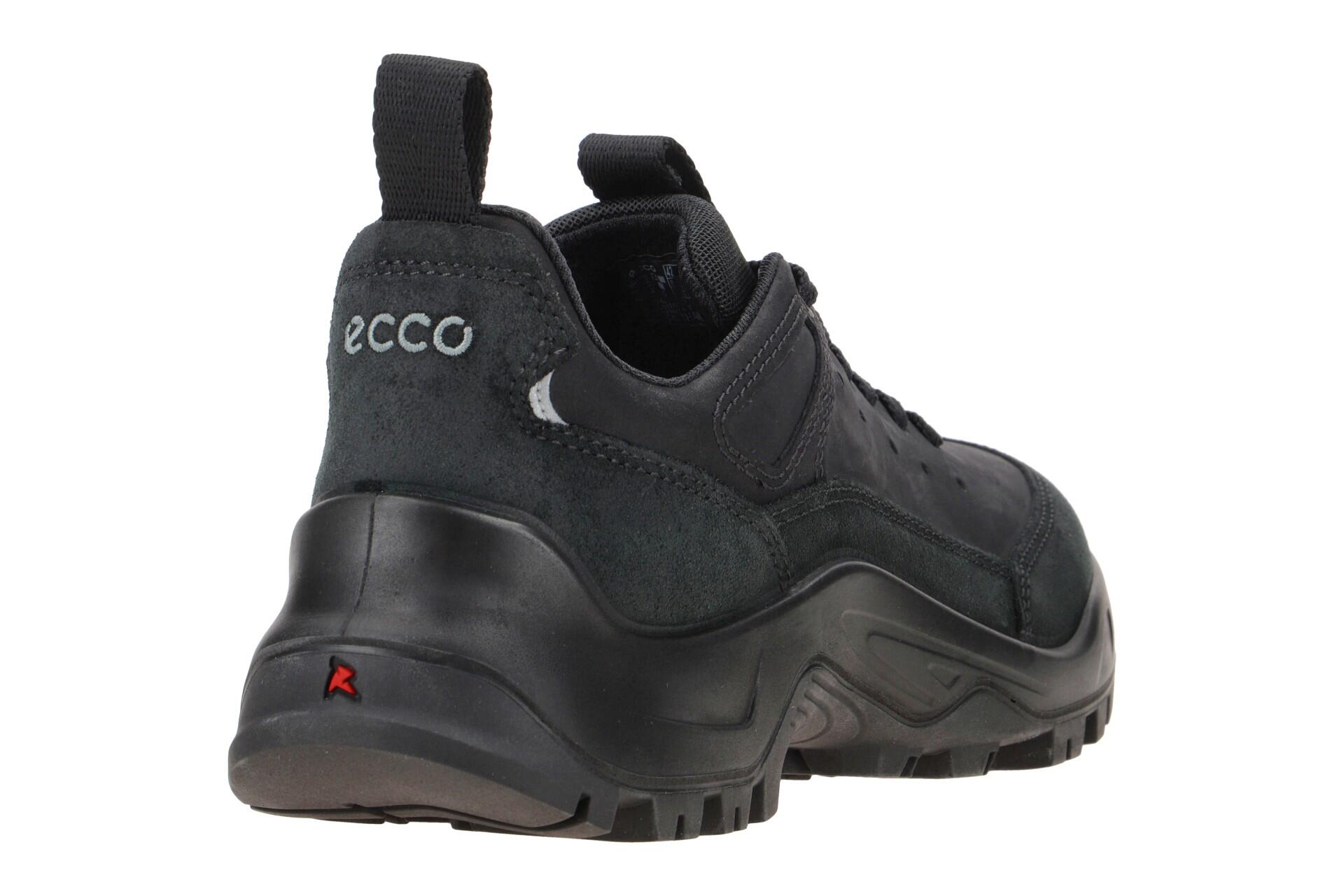 Ecco Offroad Herren Schuhe schwarz Nubuck 822344 6/7