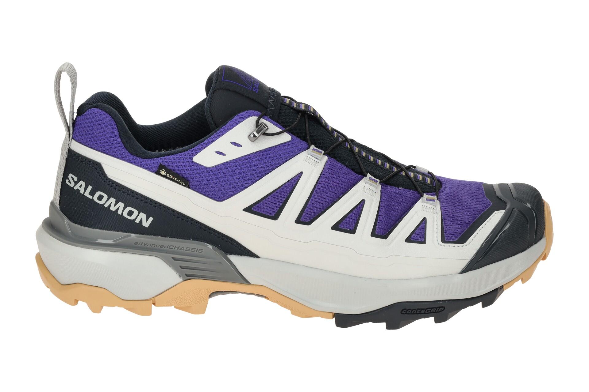 Salomon X Ultra 360 Edge Schuhe blau weiß GORE-TEX 2/7