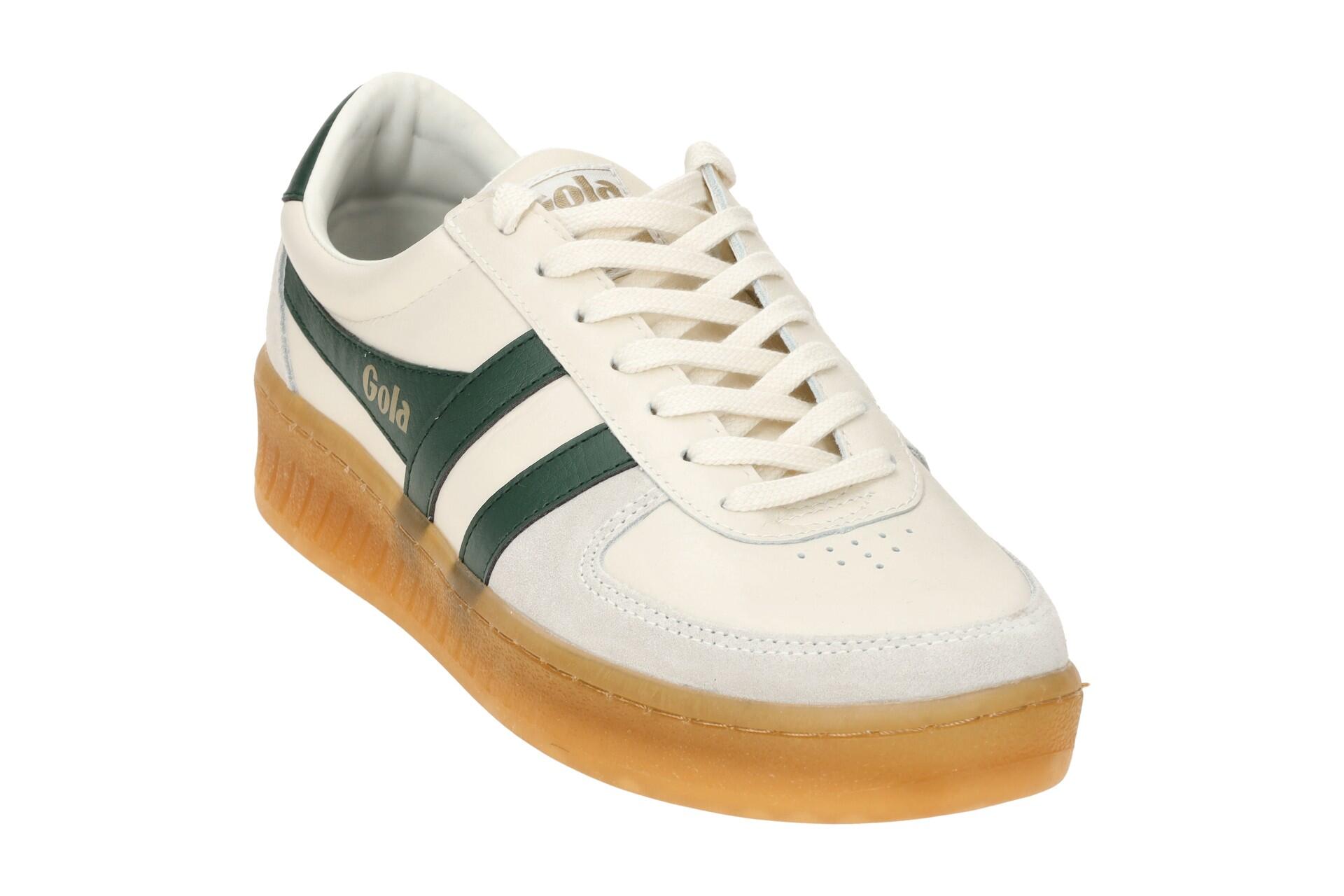 Gola Grandslam Elite Schuhe Sneakers weiß grün CMB621 3/7