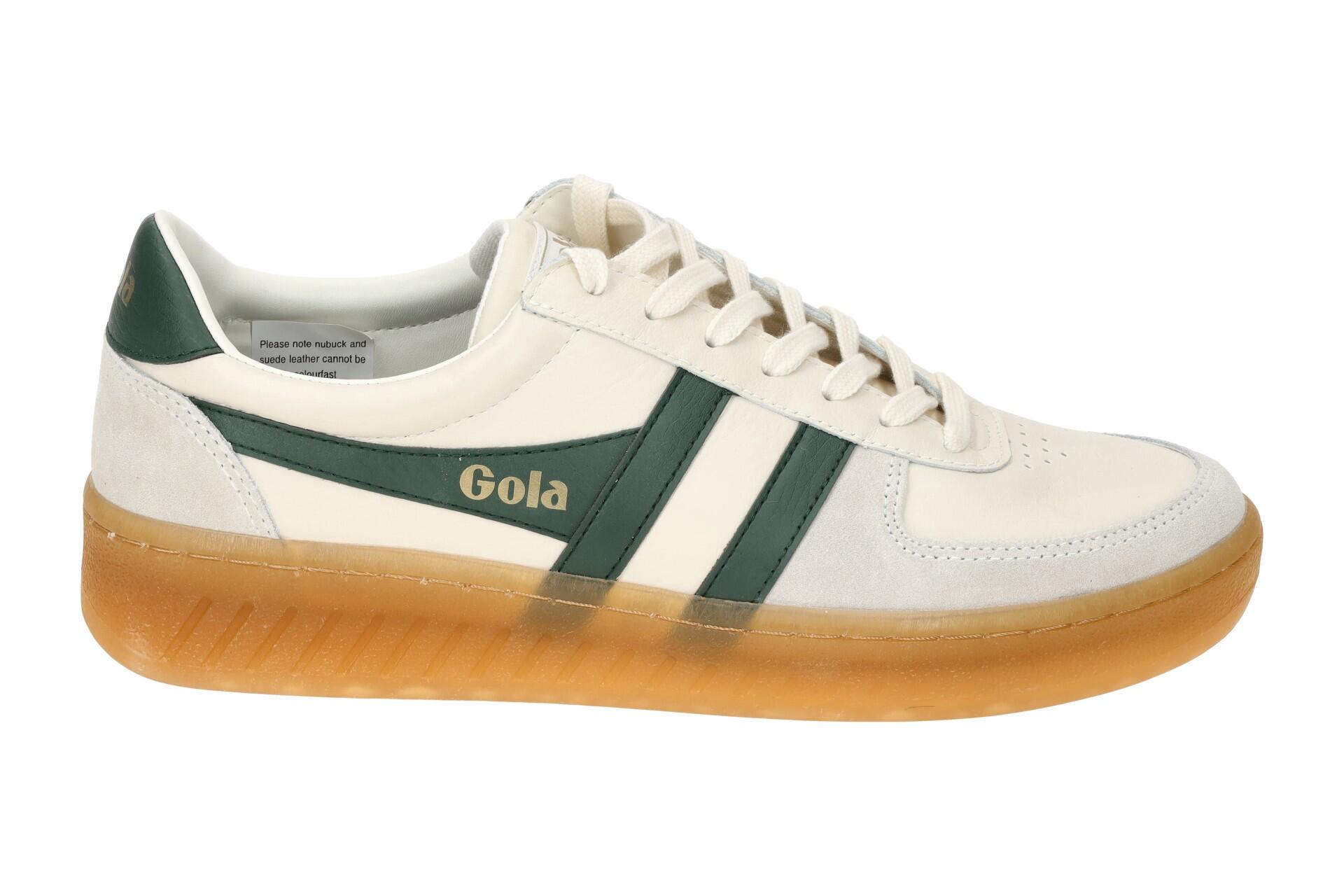 Gola Grandslam Elite Schuhe Sneakers weiß grün CMB621 2/7