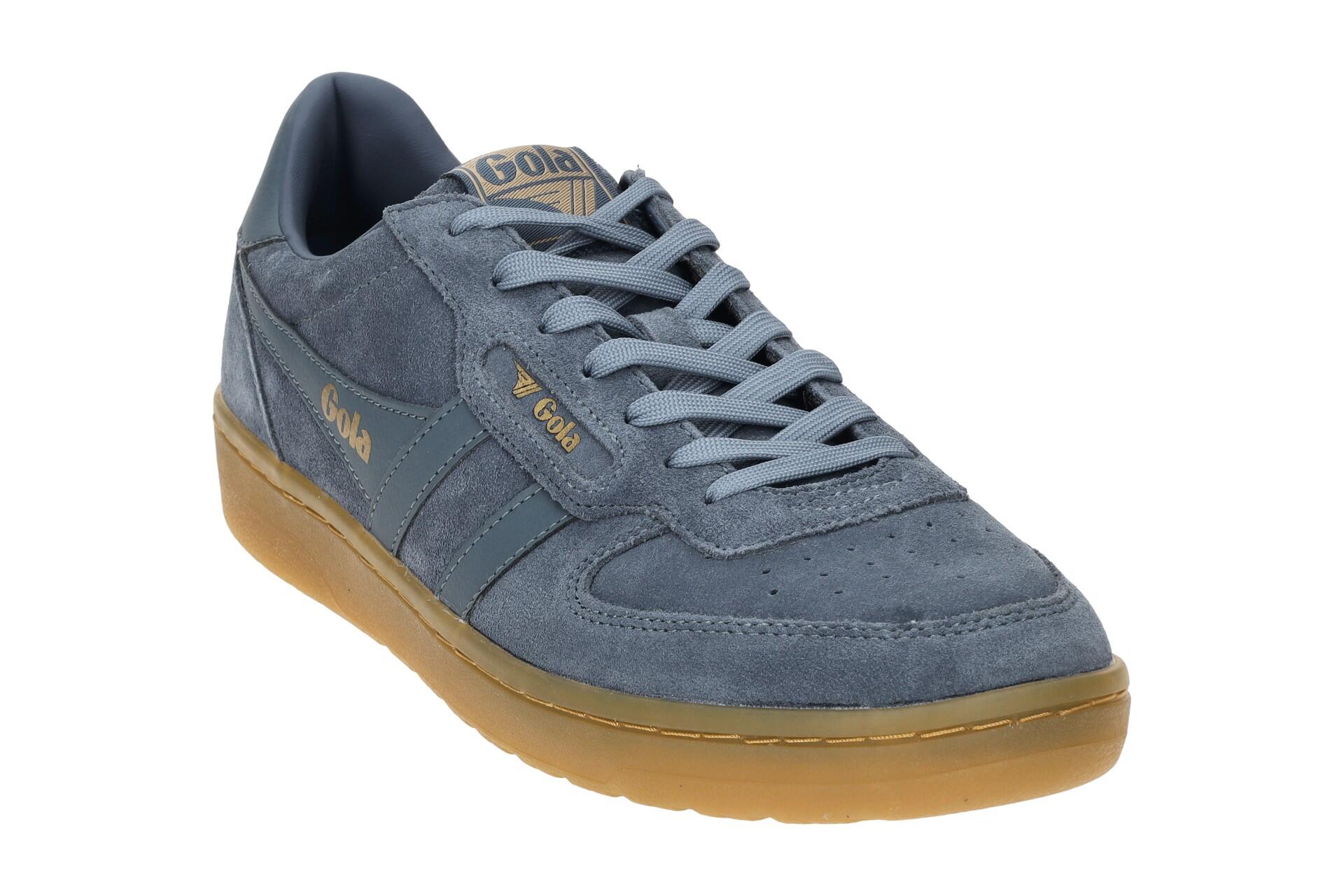 Gola Hawk Suede Schuhe Sneakers blau Damen CLB571 3/7