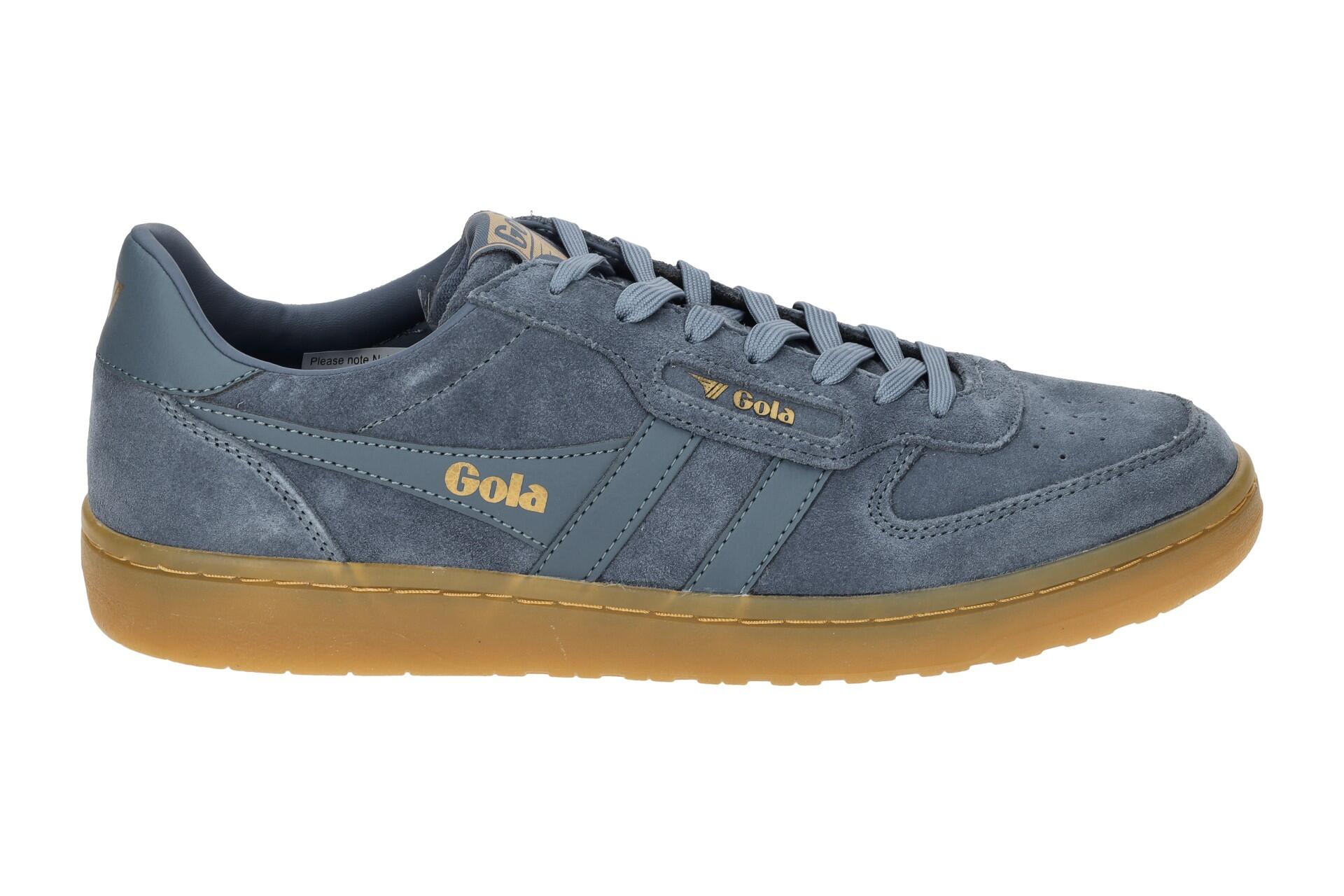 Gola Hawk Suede Schuhe Sneakers blau Damen CLB571 2/7