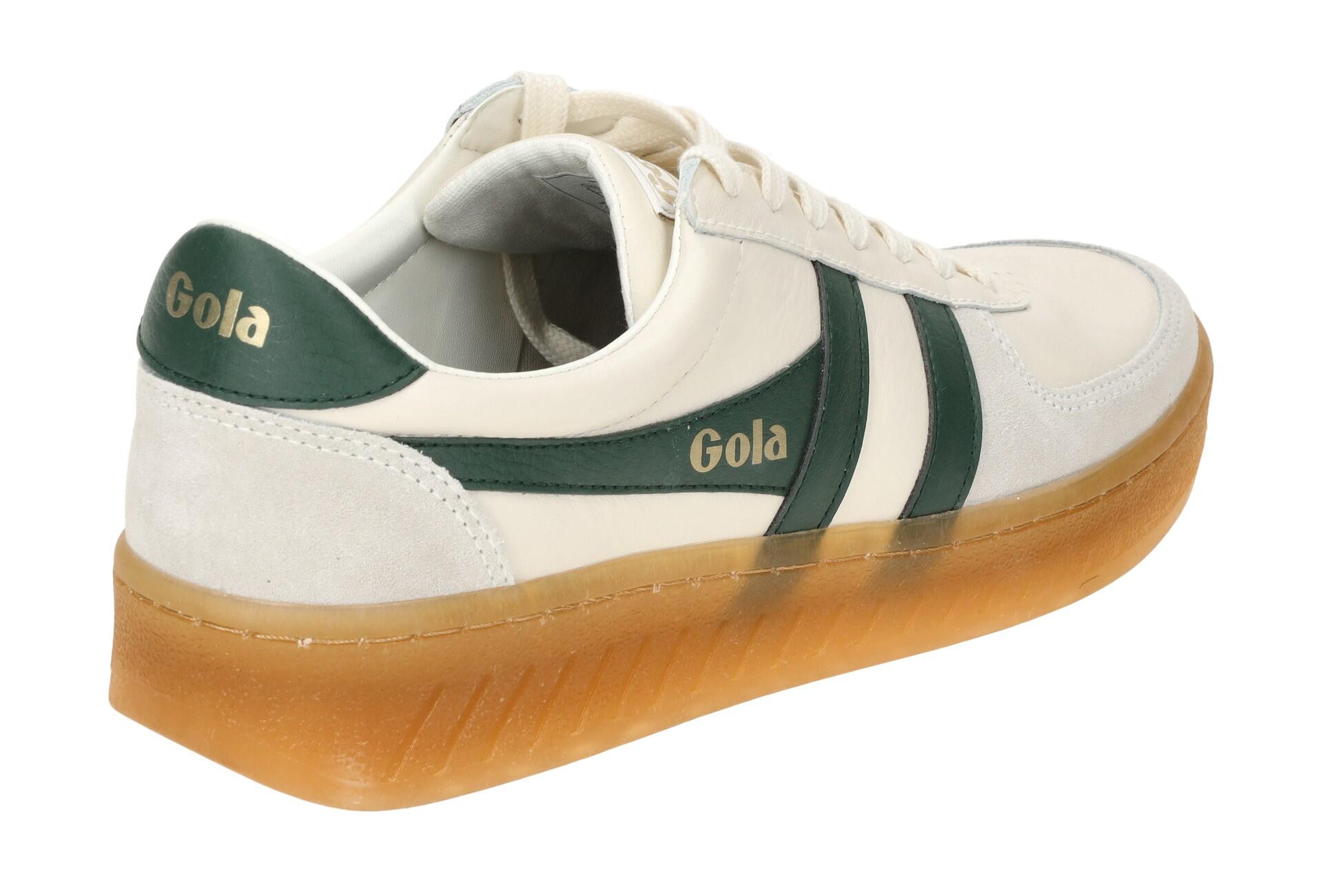 Gola Grandslam Elite Schuhe Sneakers weiß grün CMB621 4/7