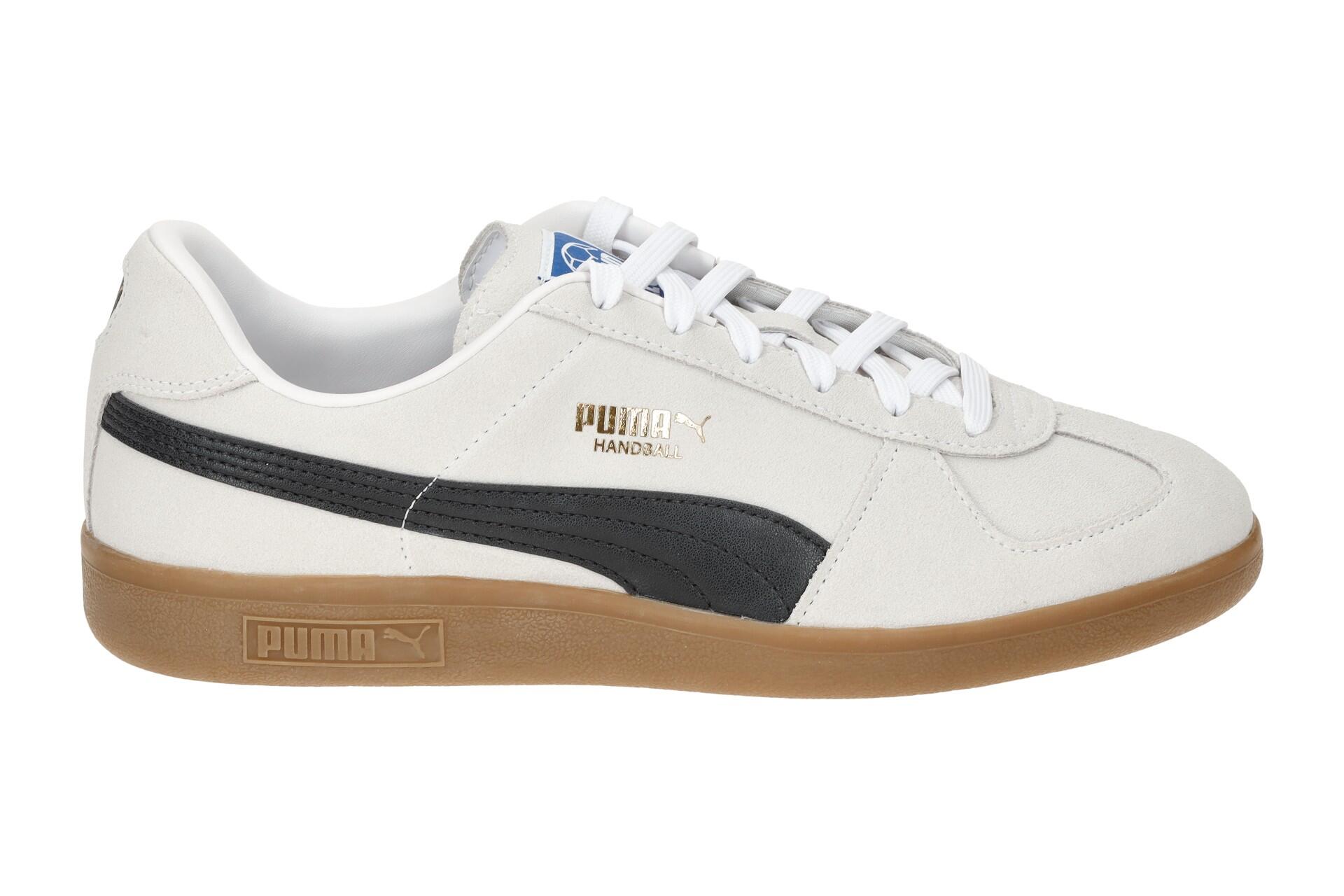 Chaussures de handball PUMA PUMA White Black Gum Beige 7/7