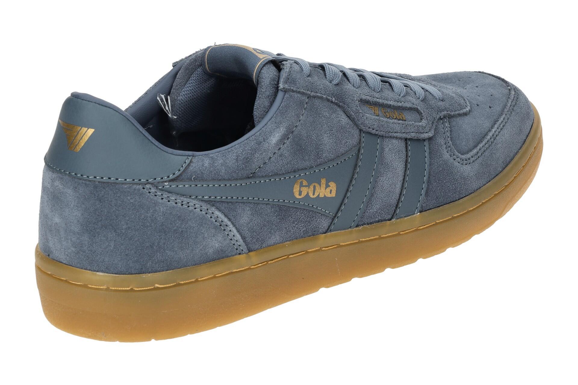 Gola Hawk Suede Schuhe Sneakers blau Damen CLB571 4/7