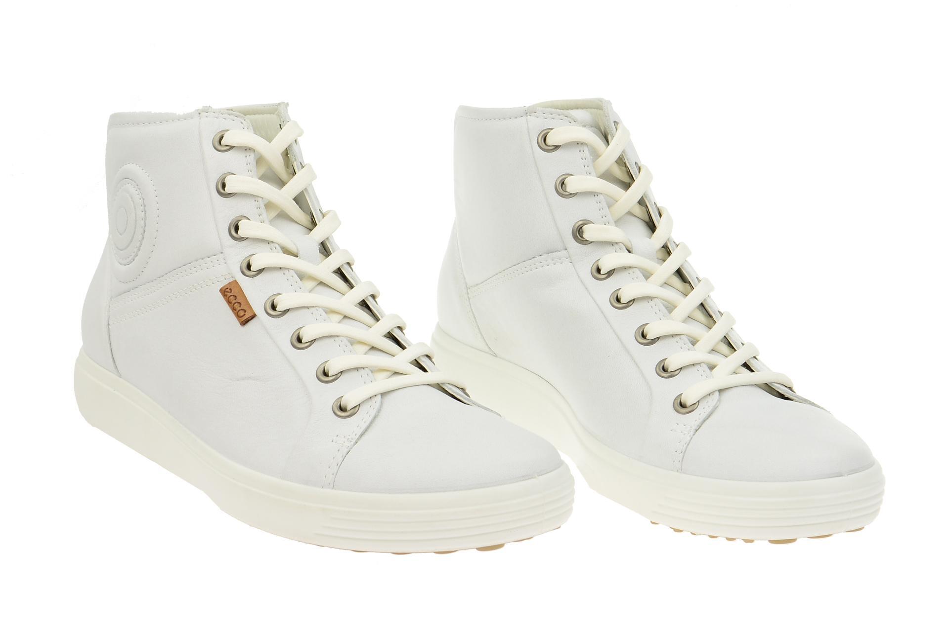 Ecco Soft 7 Stiefelette weiß Damen Boots 2/7