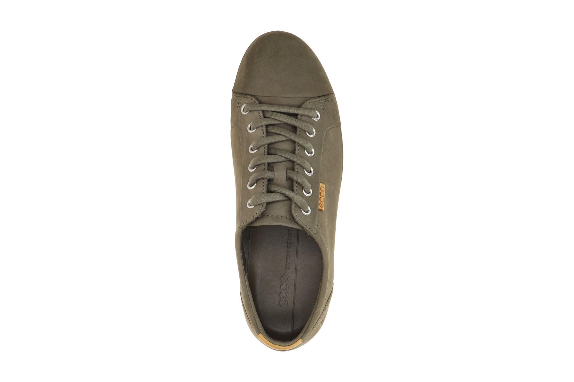 Ecco Soft 7 Schuhe dunkelgrün tarmac Nubuck Herren 6/7