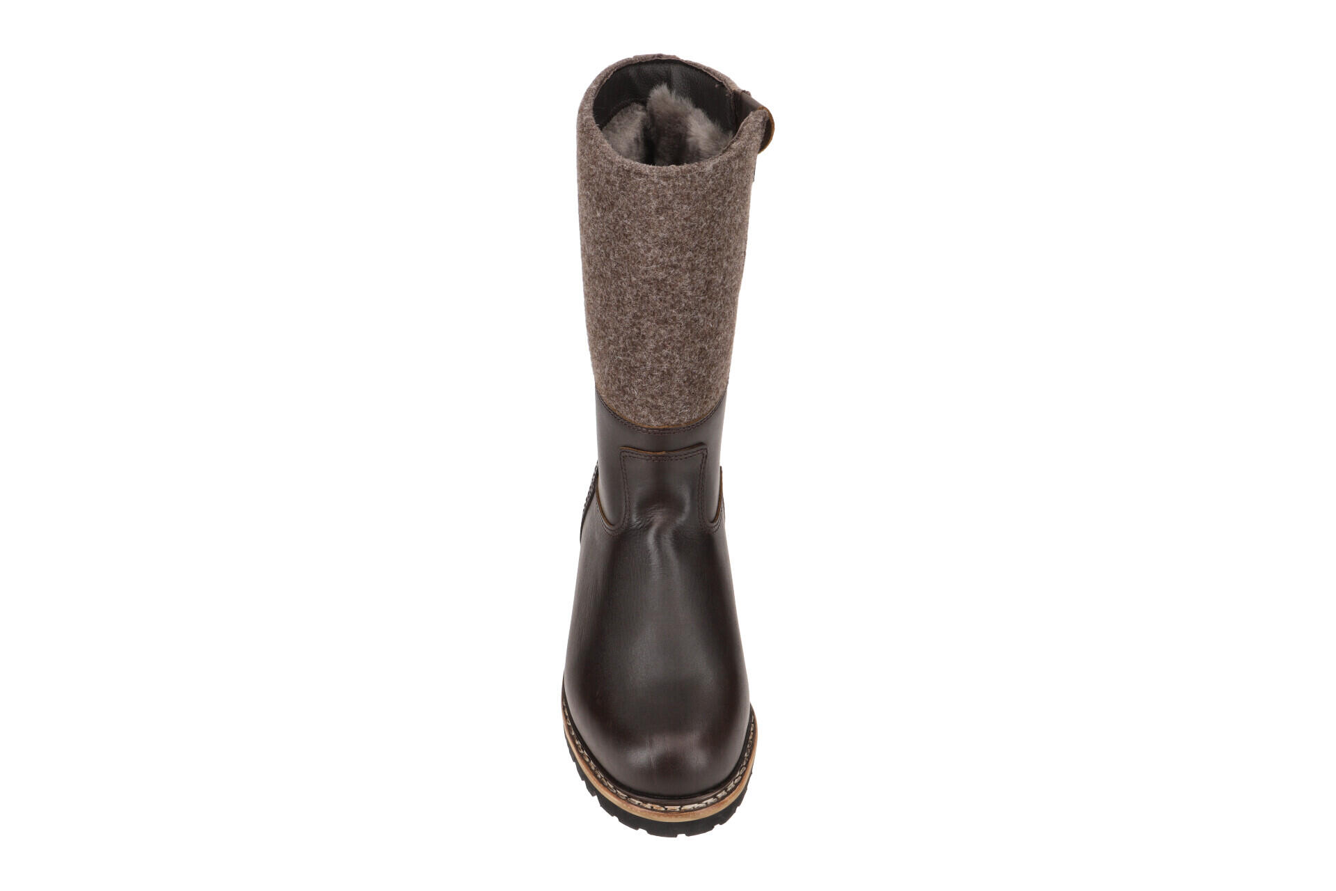 Meindl Filzmoos Winter Stiefel braun Lammfell 7704 7/7
