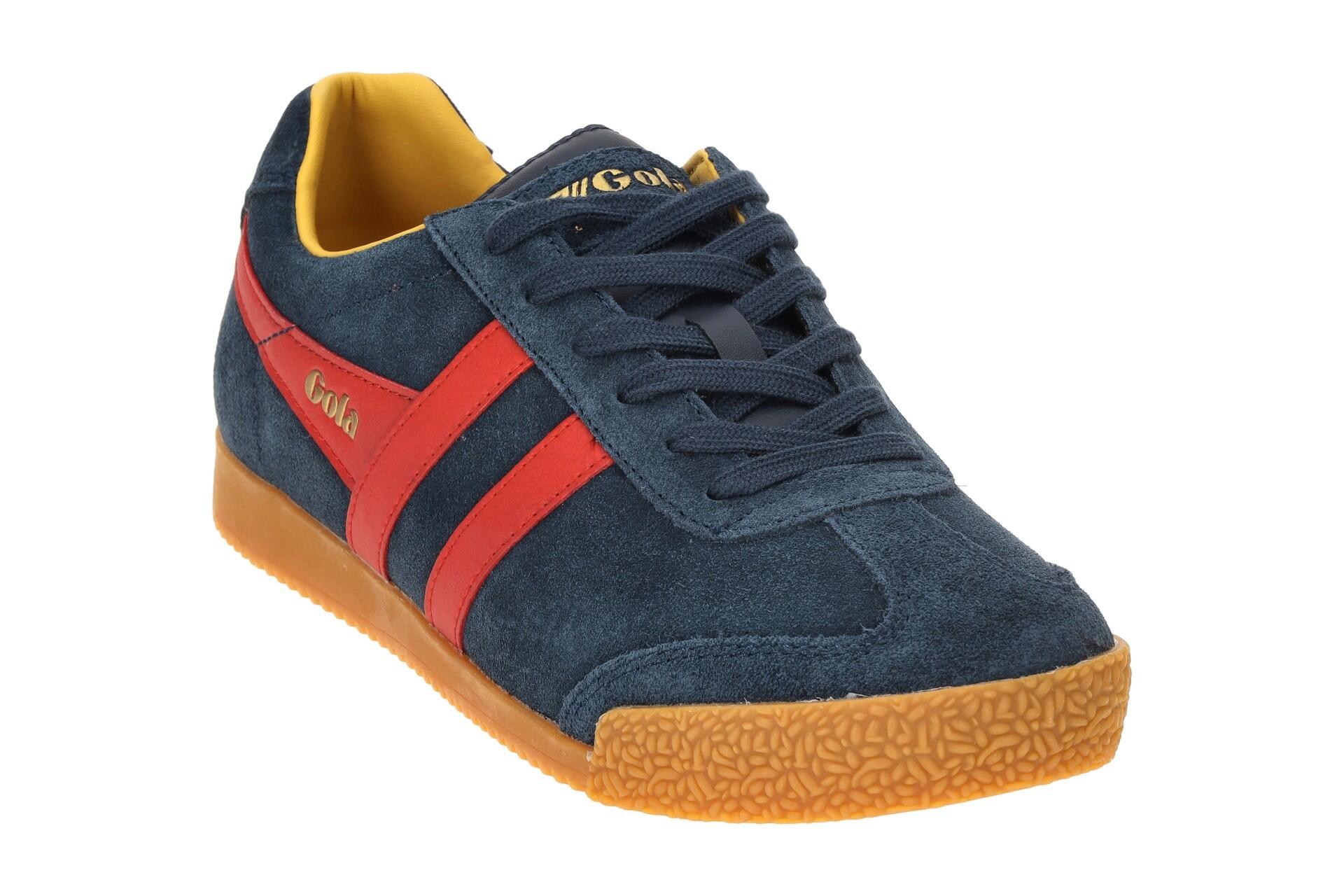 Gola Harrier Schuhe Sneakers dunkelblau rot Damen CLA192 3/7