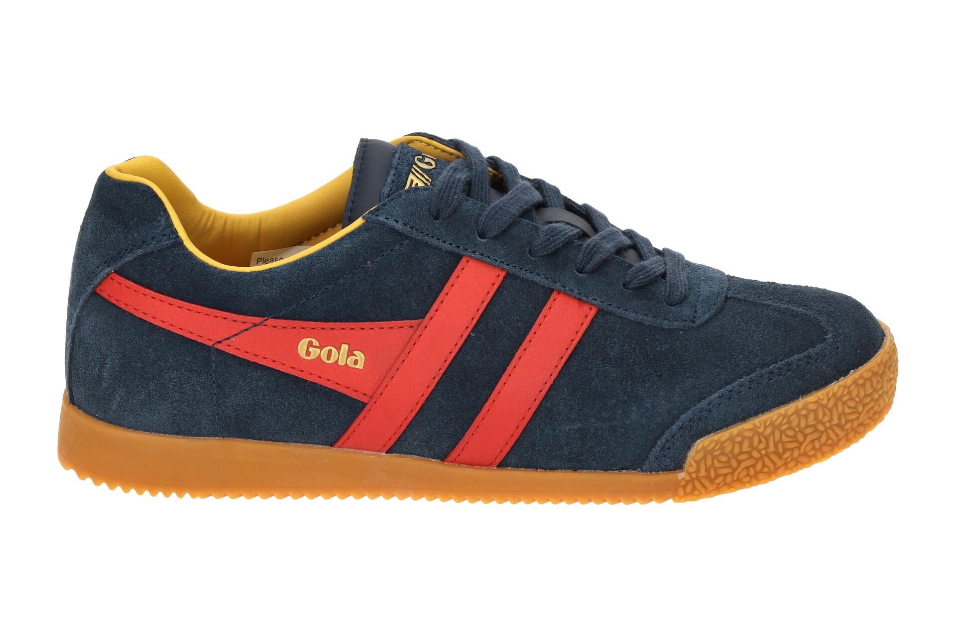 Gola Harrier Schuhe Sneakers dunkelblau rot Damen CLA192 2/7