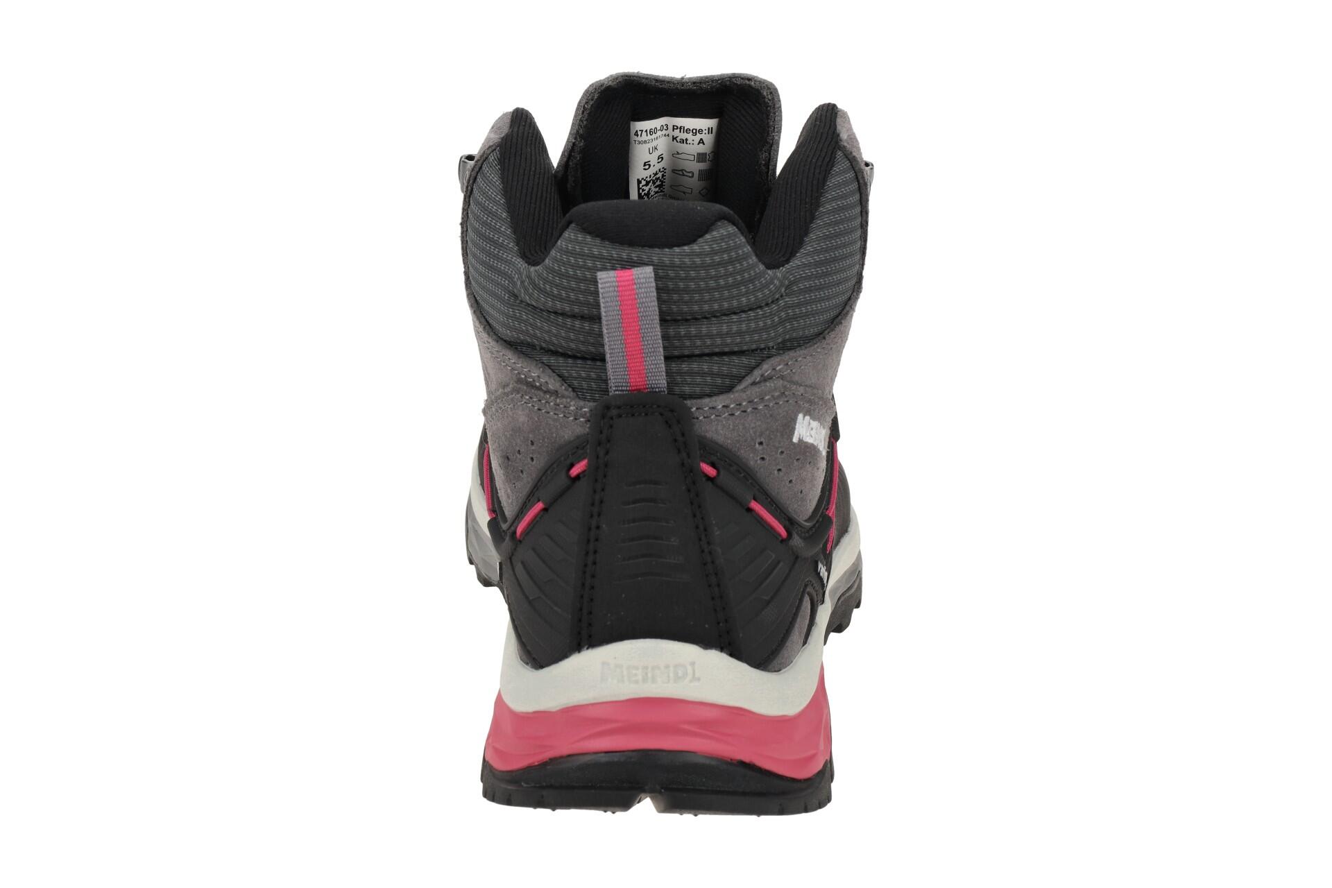 Meindl Top Trail Lady Mid GTX Stiefel grau pink 47160 5/7