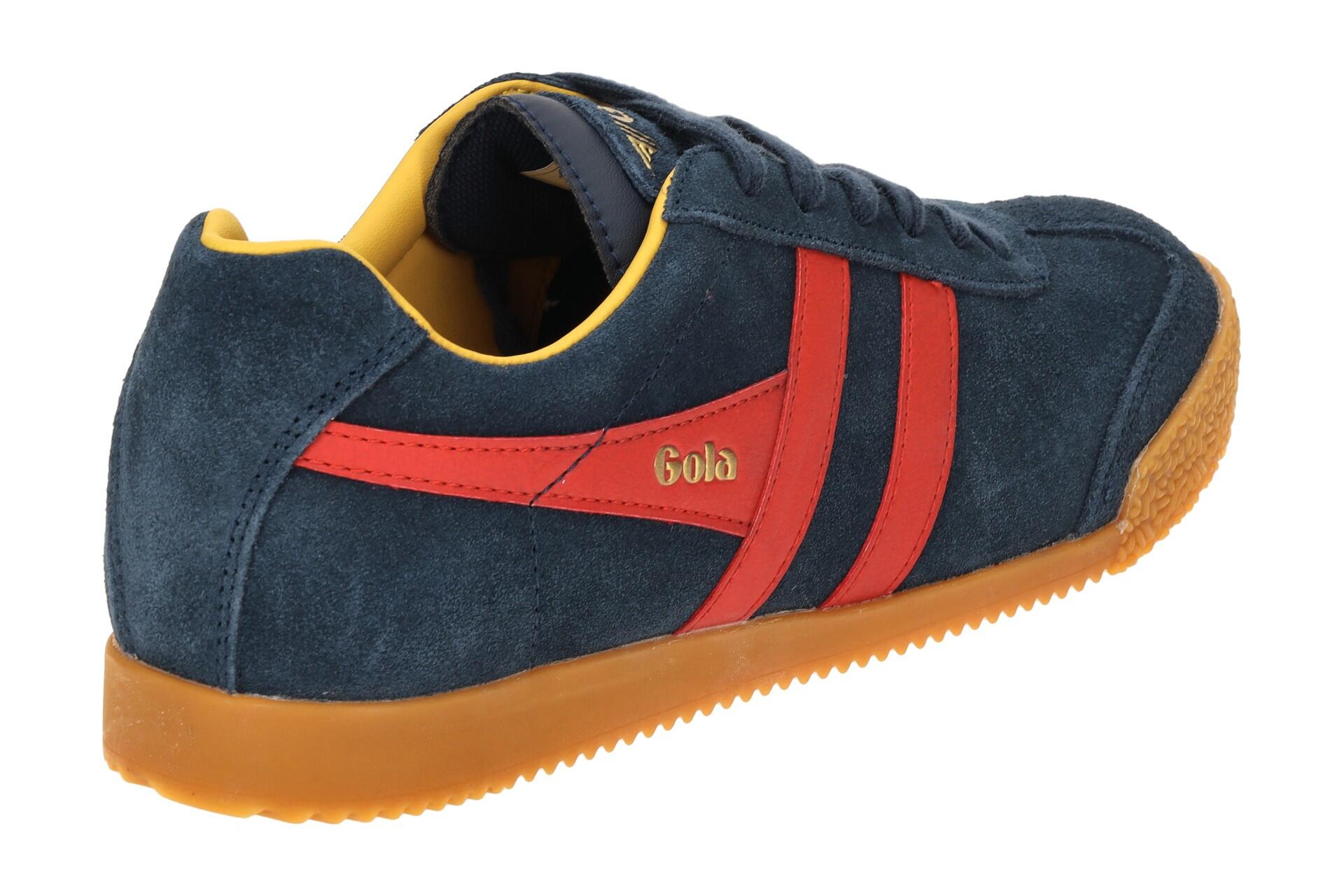 Gola Harrier Schuhe Sneakers dunkelblau rot Damen CLA192 4/7