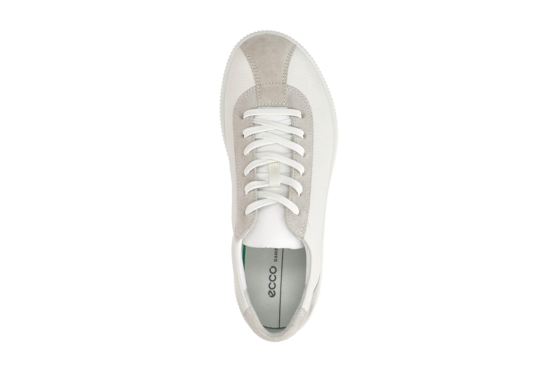 Ecco Soft Zero Schuhe weiß Herren Sneakers 537754 6/7