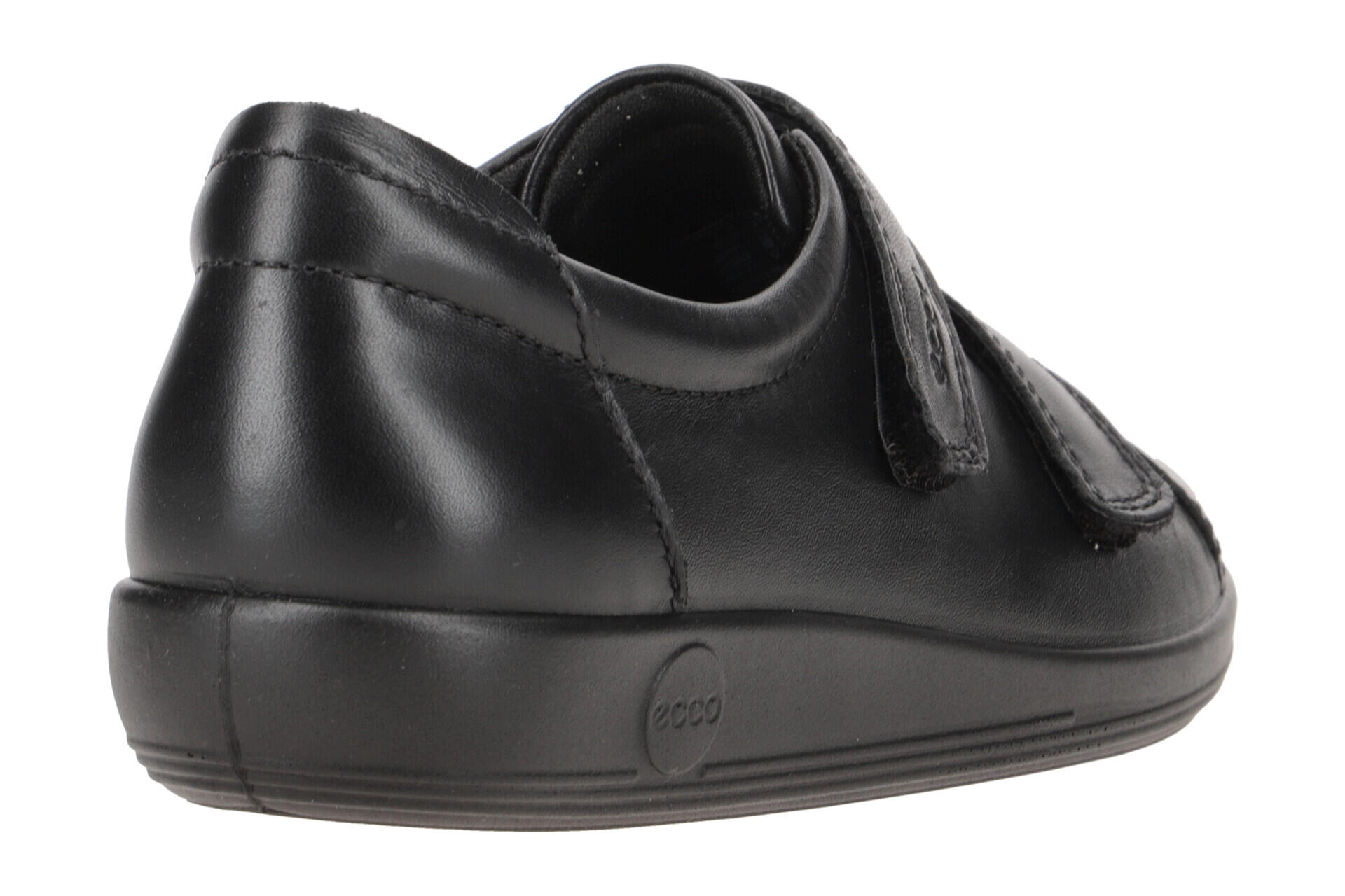 Ecco Soft 2 Schuhe schwarz Klett 206513 6/7
