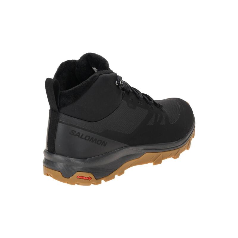 Pantofi până la gleznă universali l40922000 pentru întregul an negri bărbătești
