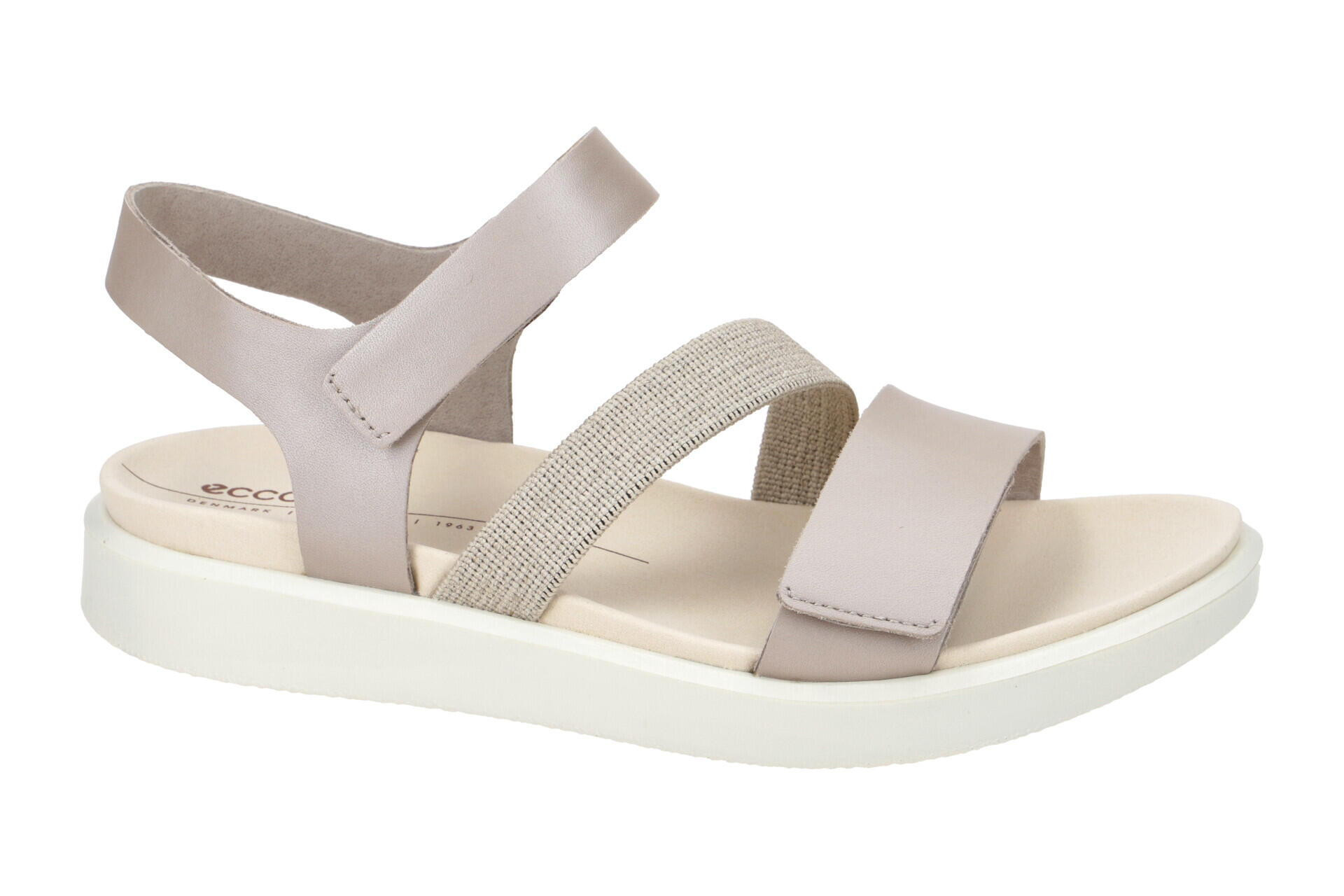 Ecco Flowt Sandalen grau Seidenglanz 273713 7/7