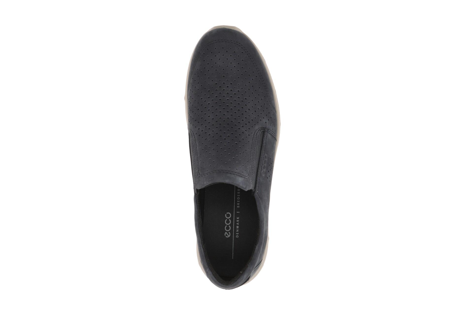 Ecco Irving Schuhe Slipper blau perforiert 6/7