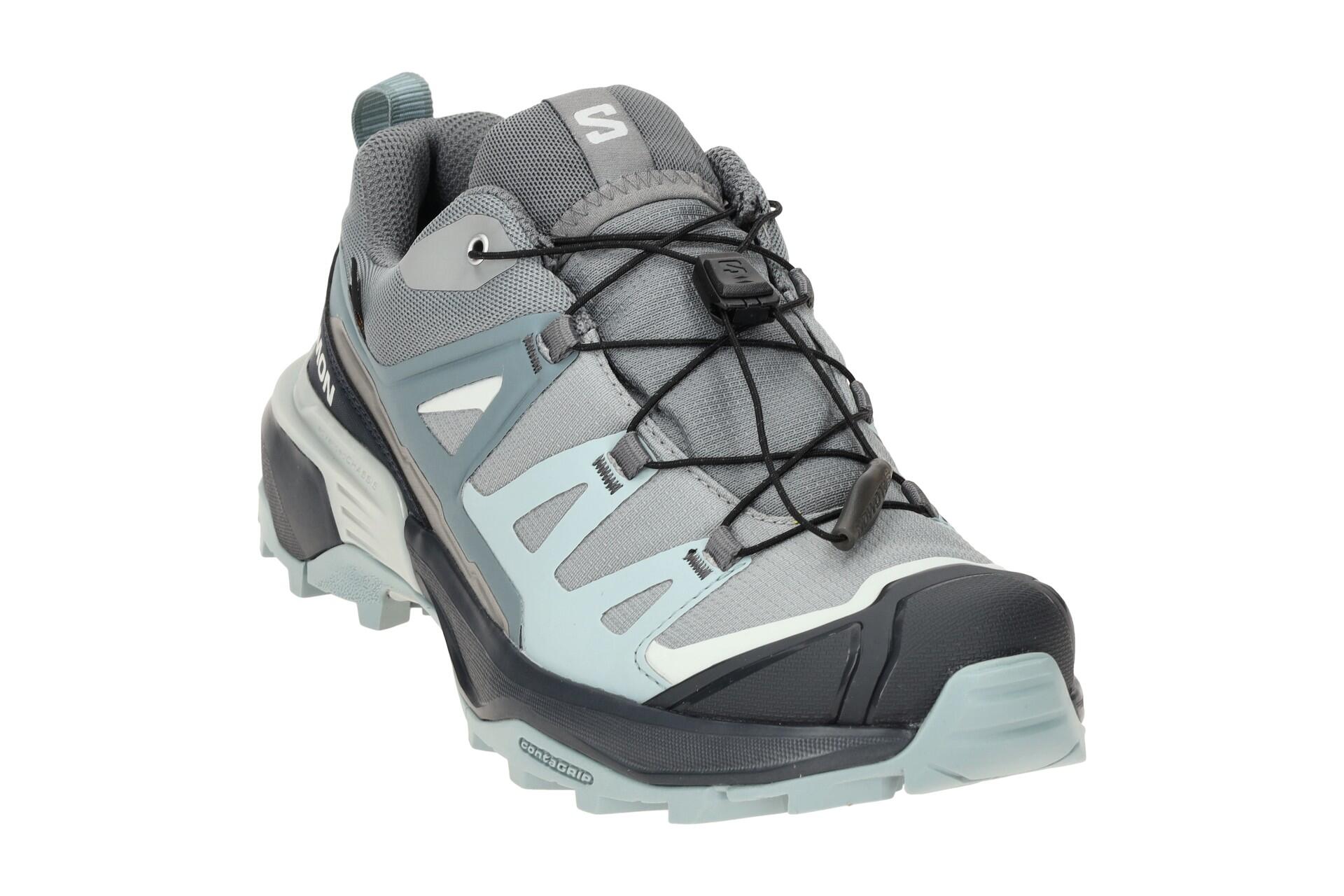 Salomon X Ultra 360 GTX Schuhe grau blau GORE-TEX 474493 3/7