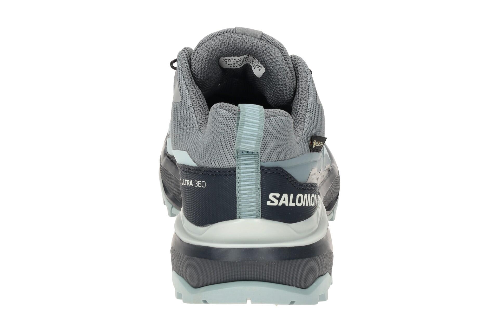 Salomon X Ultra 360 GTX Schuhe grau blau GORE-TEX 474493 5/7