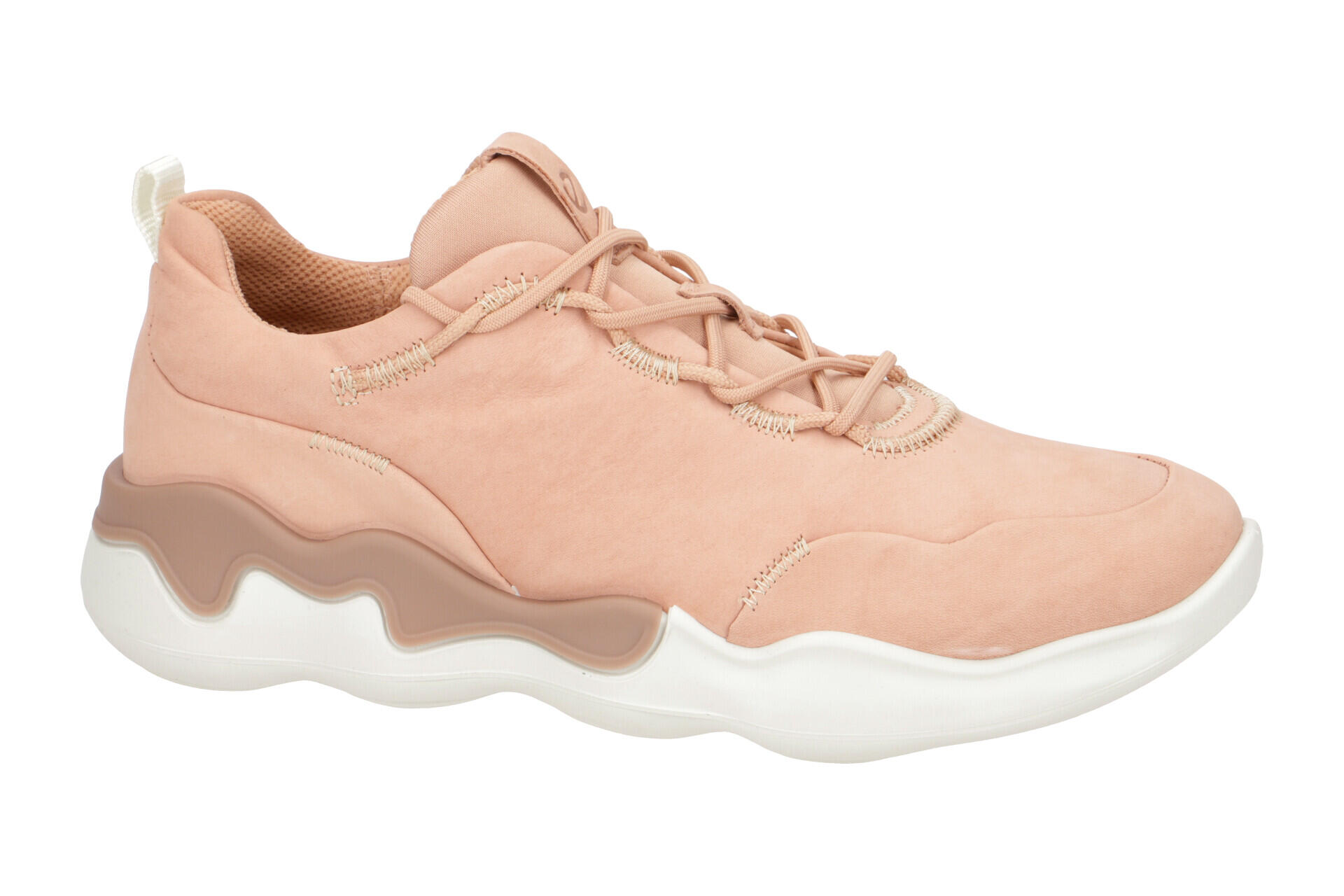 Ecco Elo Schuhe Damen Sneaker rose Nubuck 810823 7/7